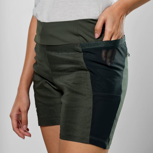 Puez Hemp Durastretch Pantalones Cortos Mujer tech_detail image
