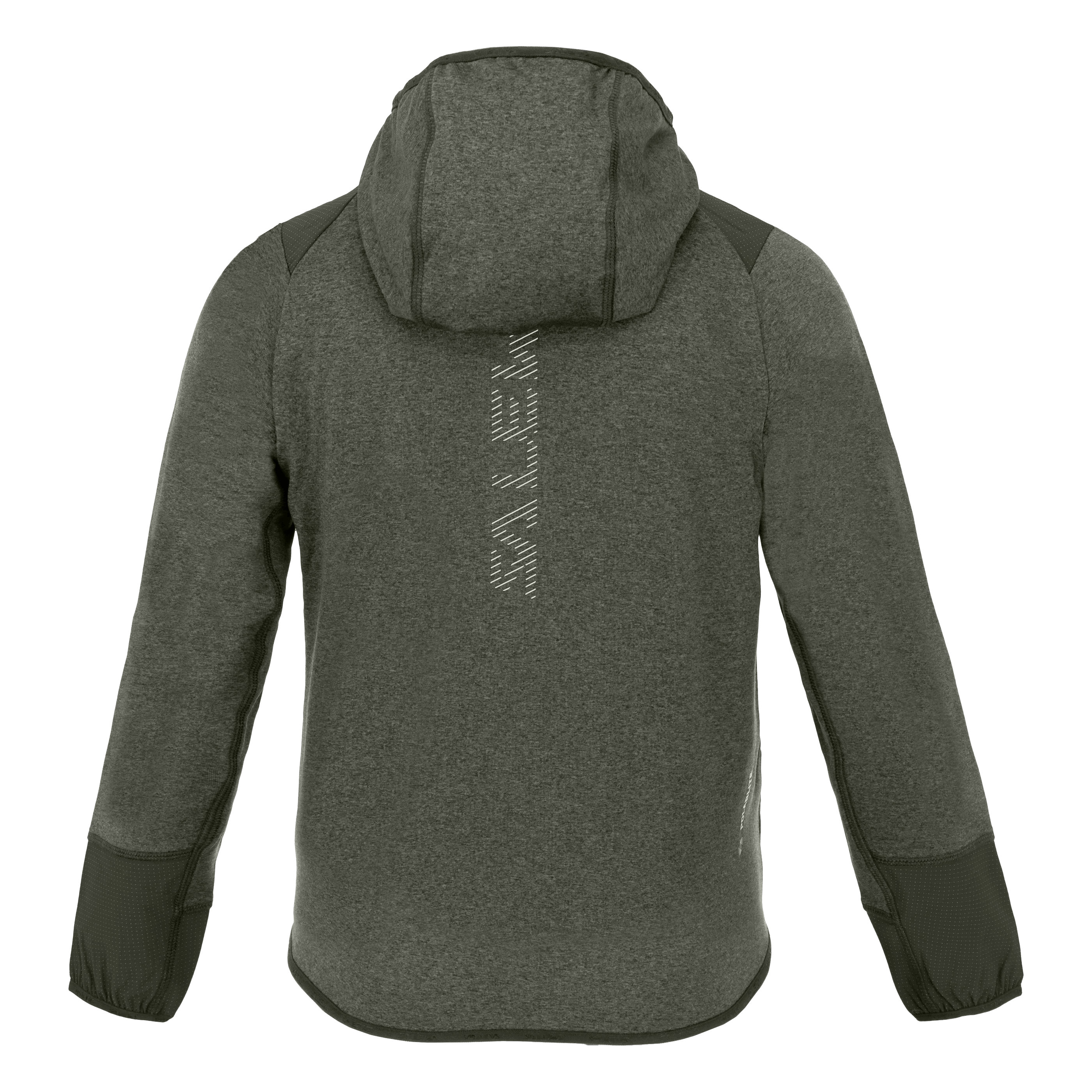 Agner Melange Polarlite Full Zip Sweat à capuche enfant perspective_view image