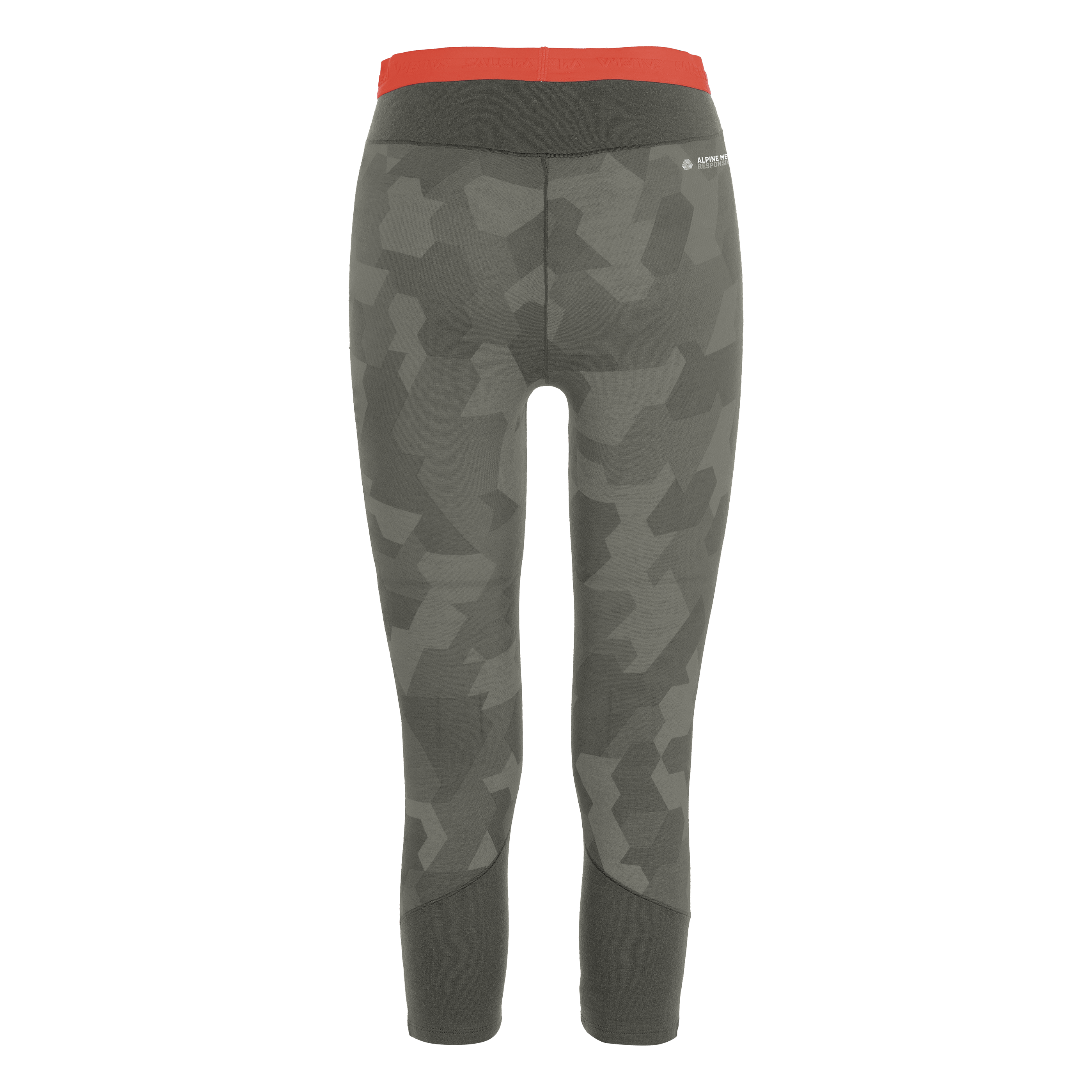 Cristallo Warm Alpine Merino Responsive 3/4 Tight Women  perspective_view image