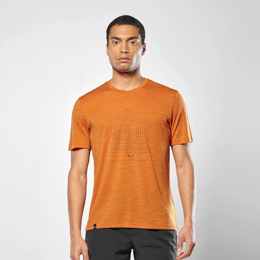 Eagle Dotted Mountain Trainer Merino T-Shirt Herren hover image