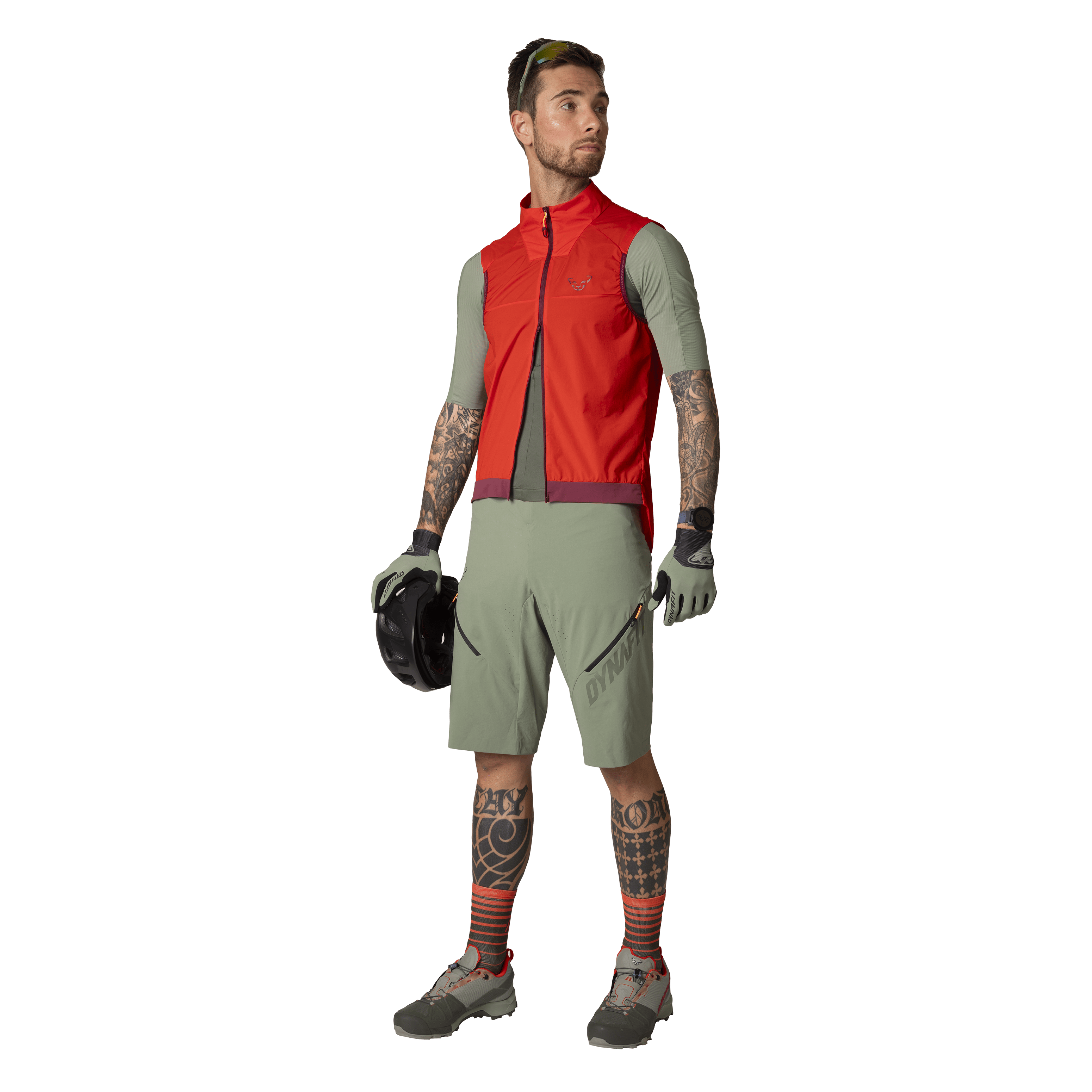 Short Ride Light Dynastretch hommes on_body image