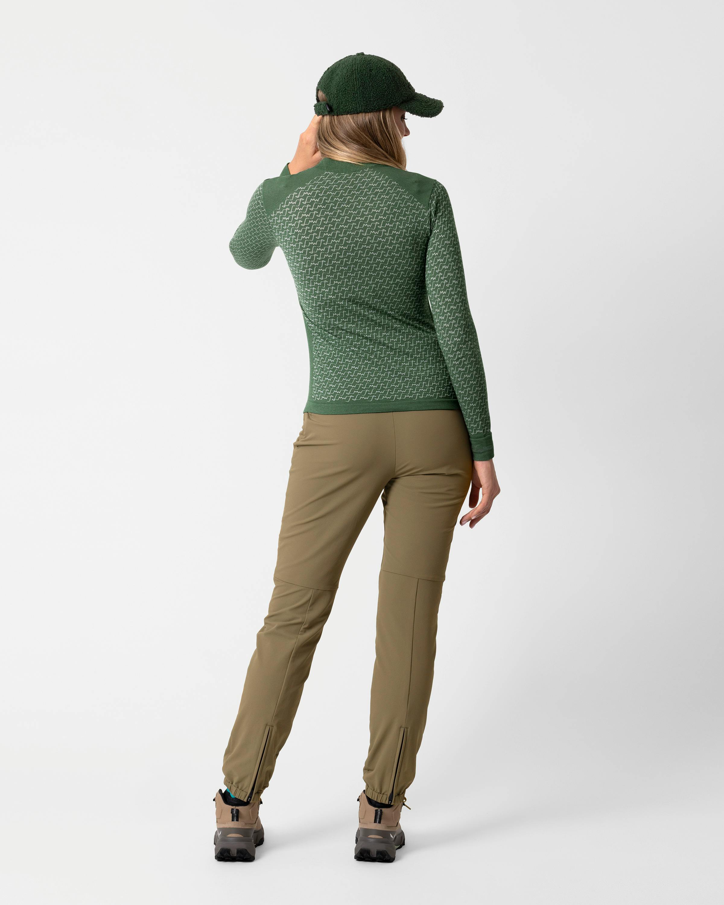 Alice Maglia Maniche Lunghe In Cashmere perspective_view image