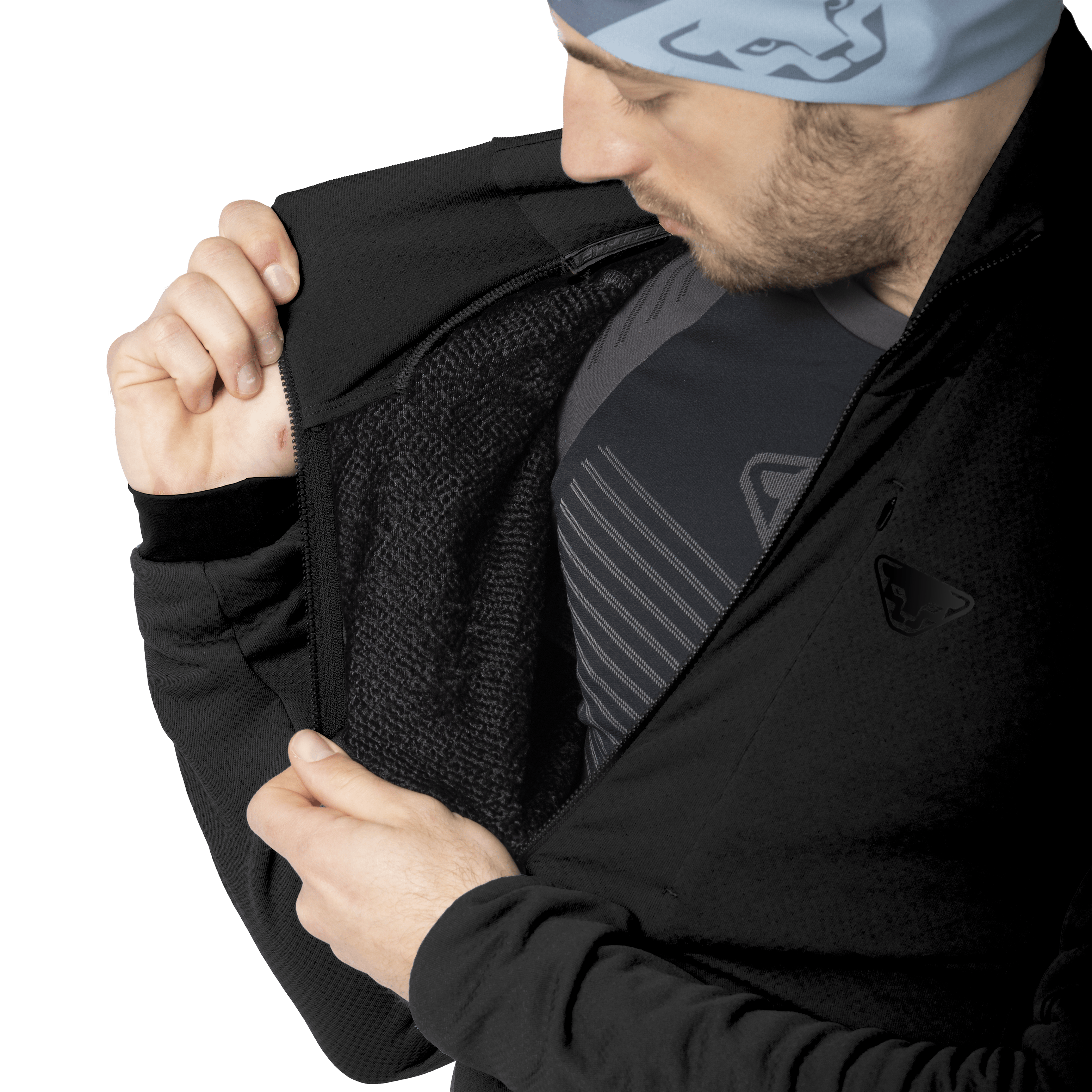 Blacklight Thermal 1/2 zip uomo tech_detail image