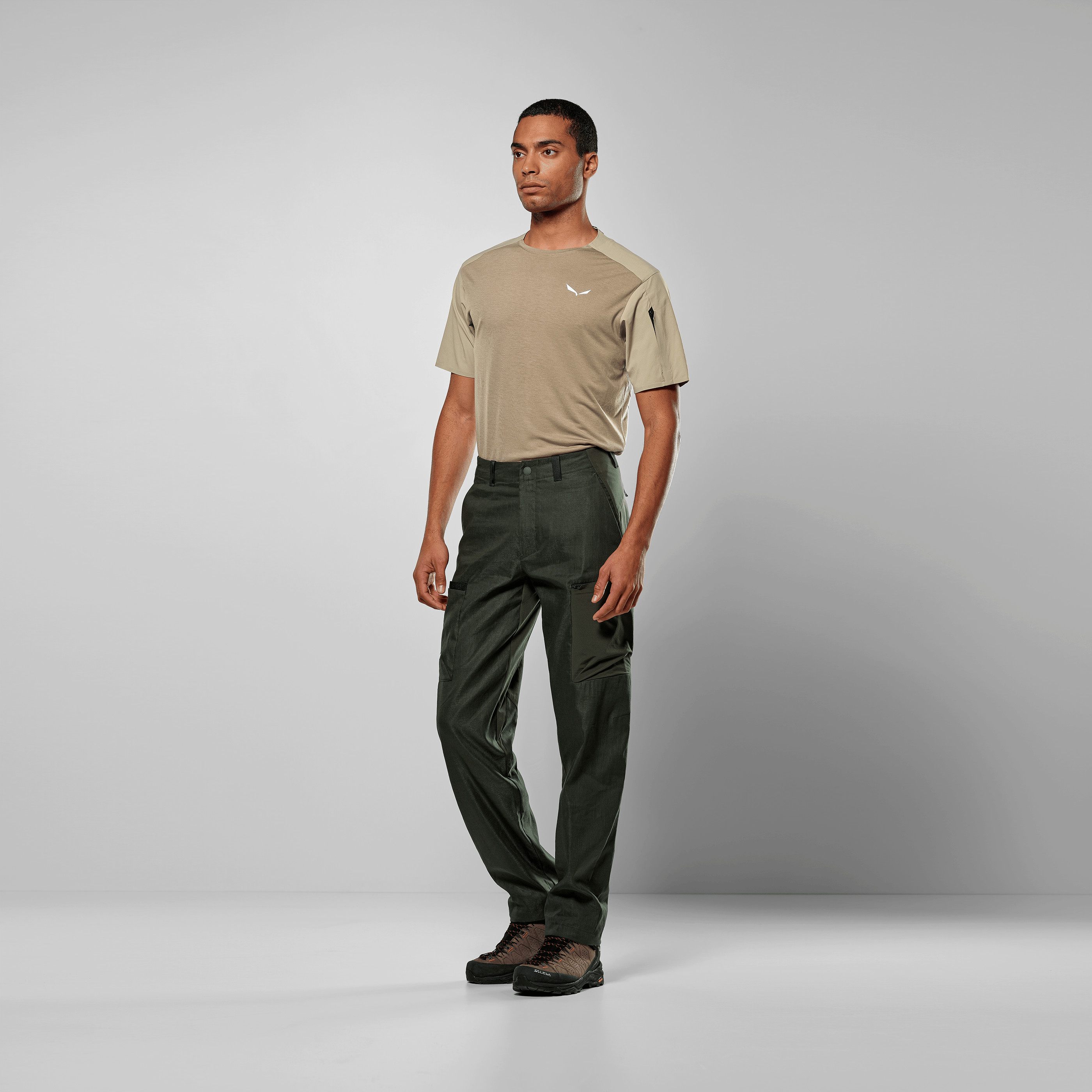 Puez Hemp Durastretch Hose Herren on_body image