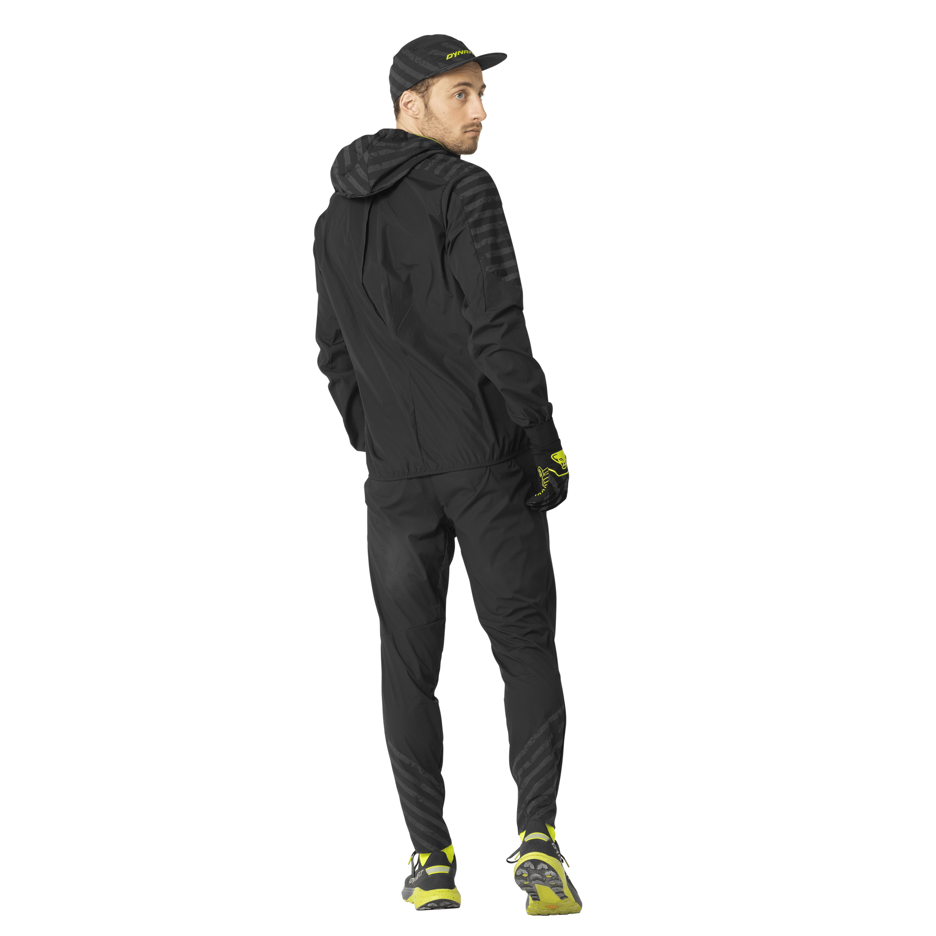 Trail Reflective Wind Jacke Herren on_body image