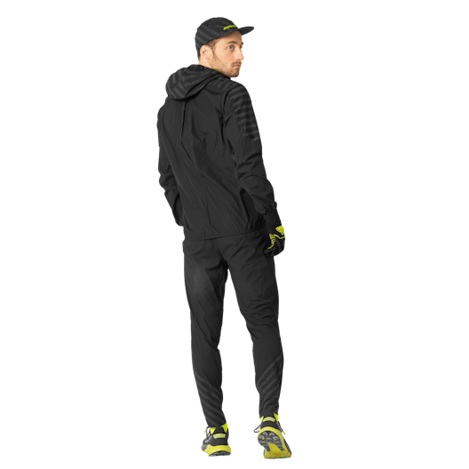 Trail Reflective Wind Jacke Herren on_body image