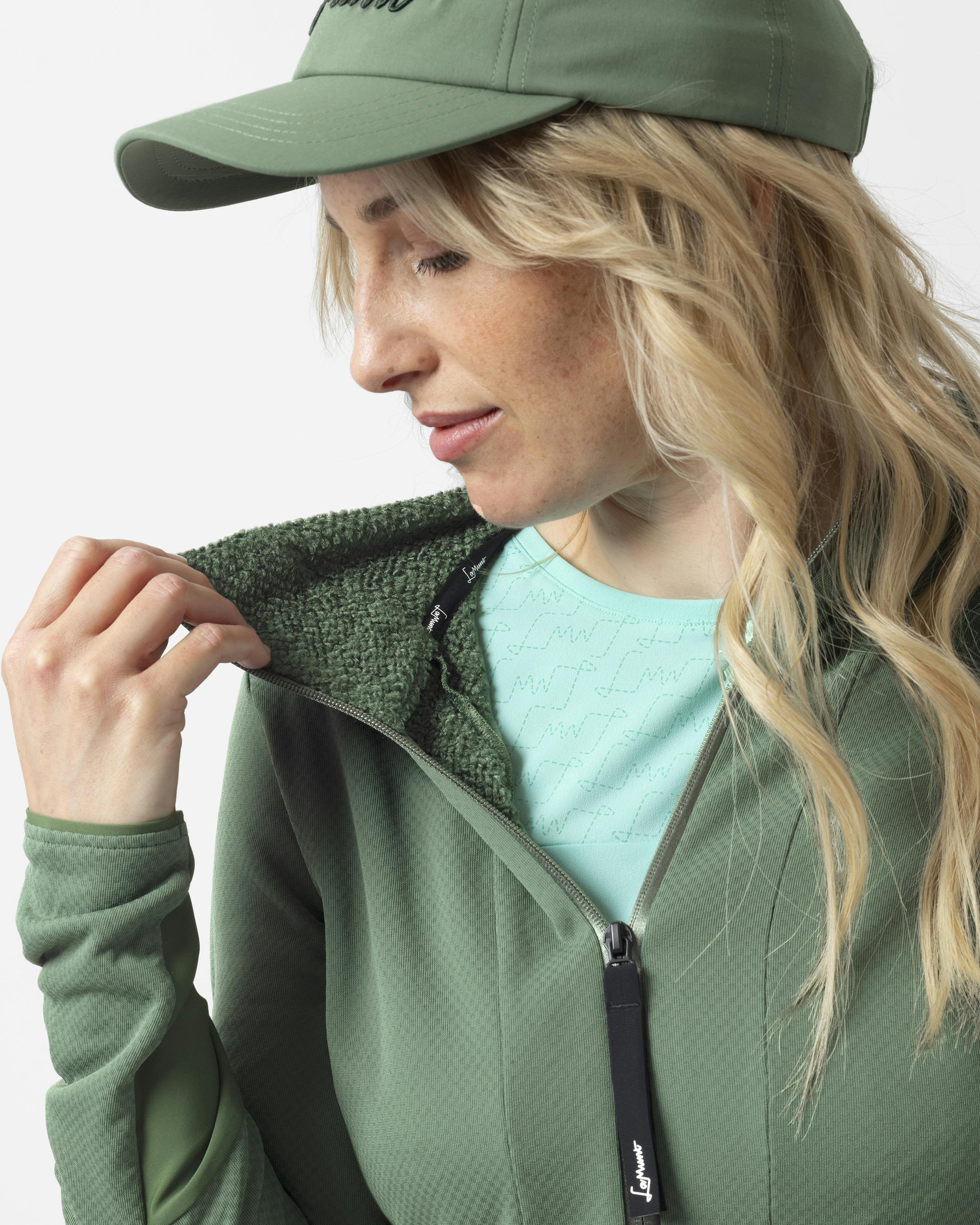 Violet Thermal Hoodie tech_detail image