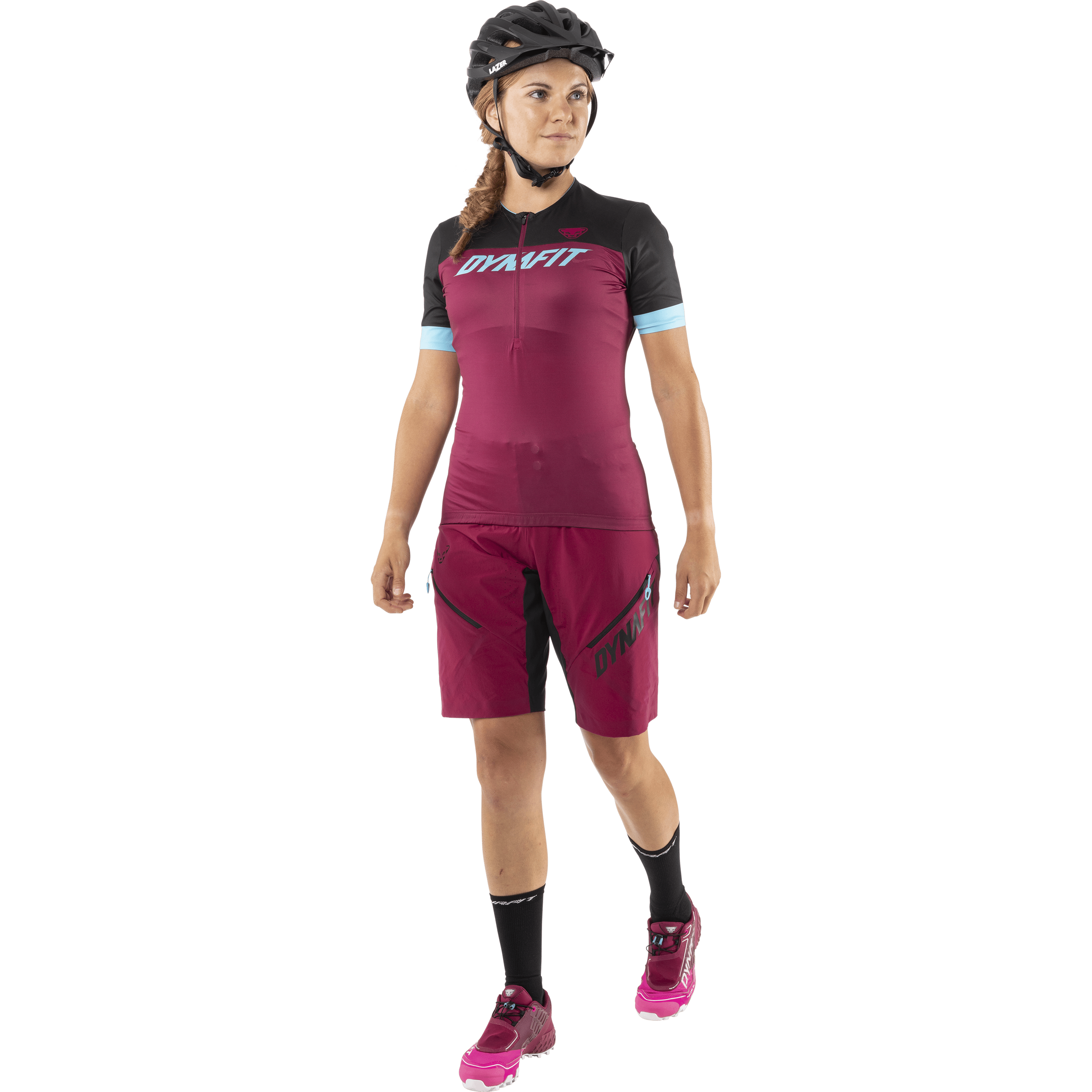 Ride Light 1/2 Zip Shirt Damen on_body image