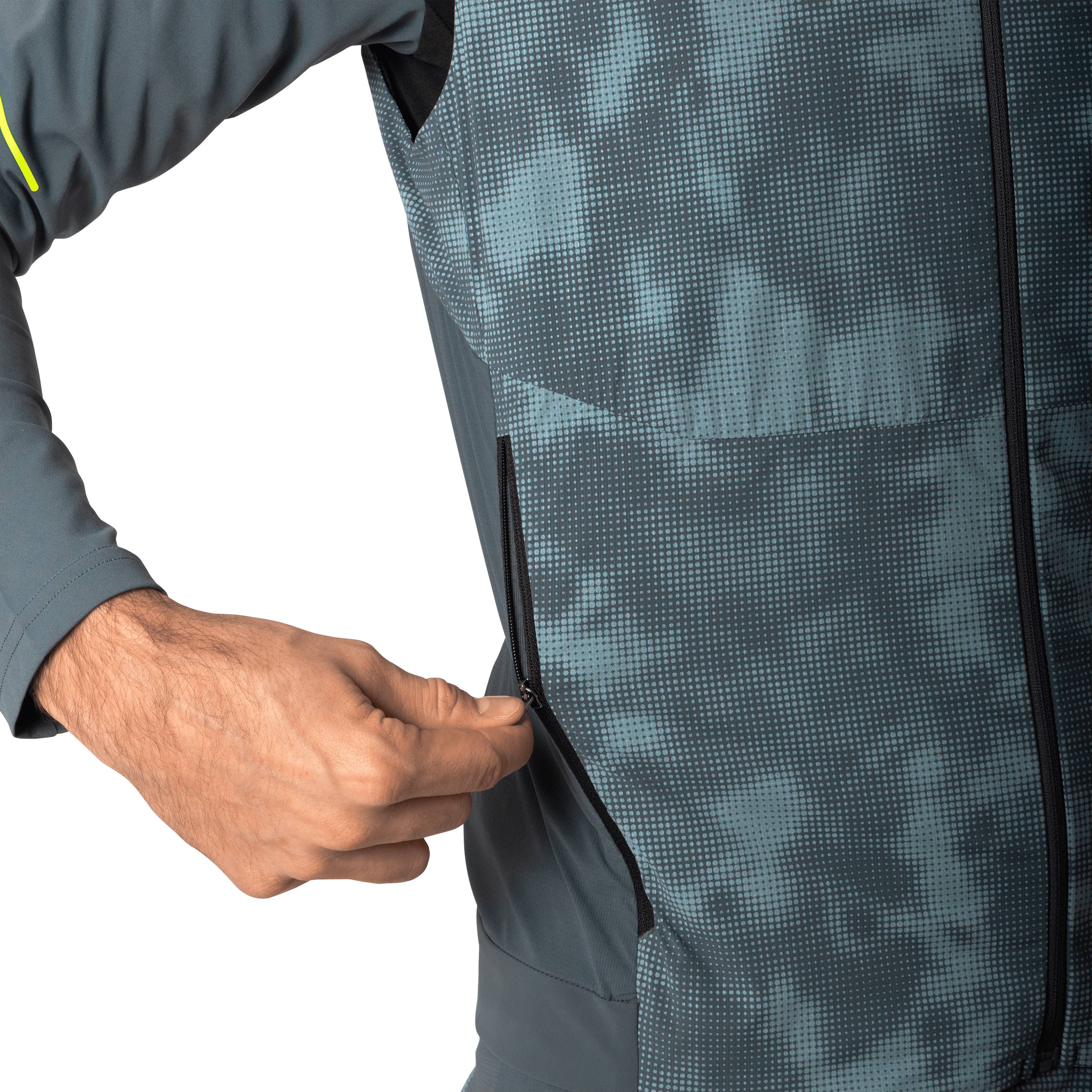 Trail Reflective Insulation Vest Men tech_detail image