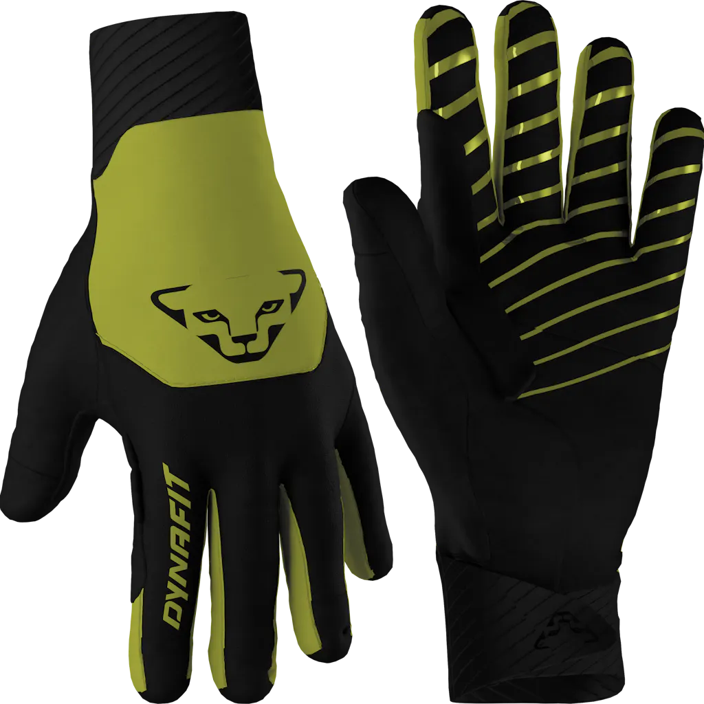 DYNAFIT - Blacklight Softshell Handschuhe - Gelb (Gr.: S)
