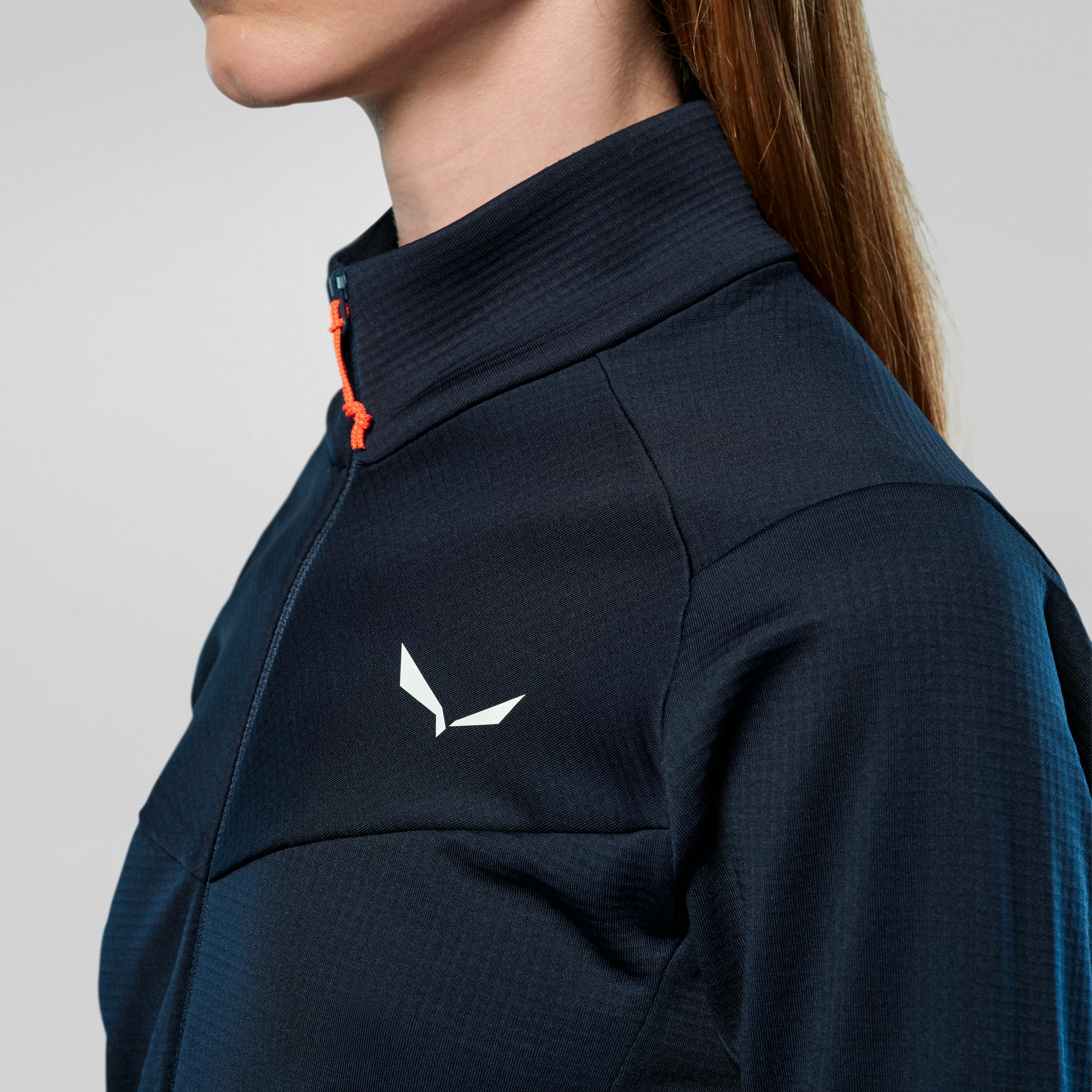 Puez Cammino Polarlite Giacca Mezza Zip Donna tech_detail image