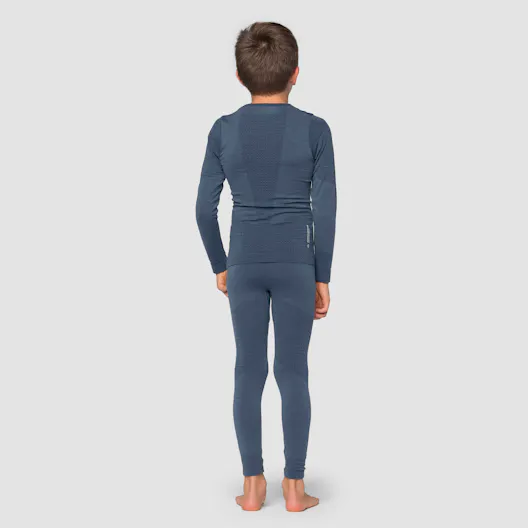 Zebru Medium Warm Alpine Merino Responsive Maglia Maniche Lunghe Bambino on_body image