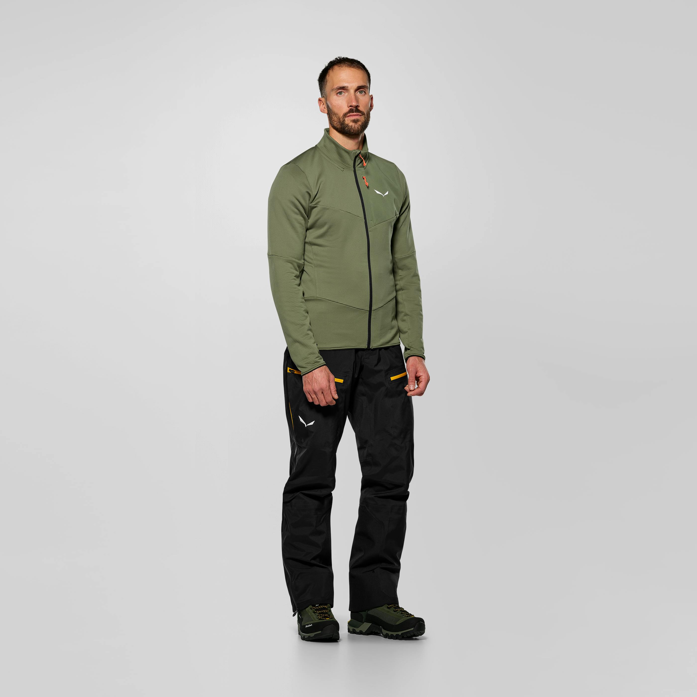 Ortles Fleecejacke Herren on_body image