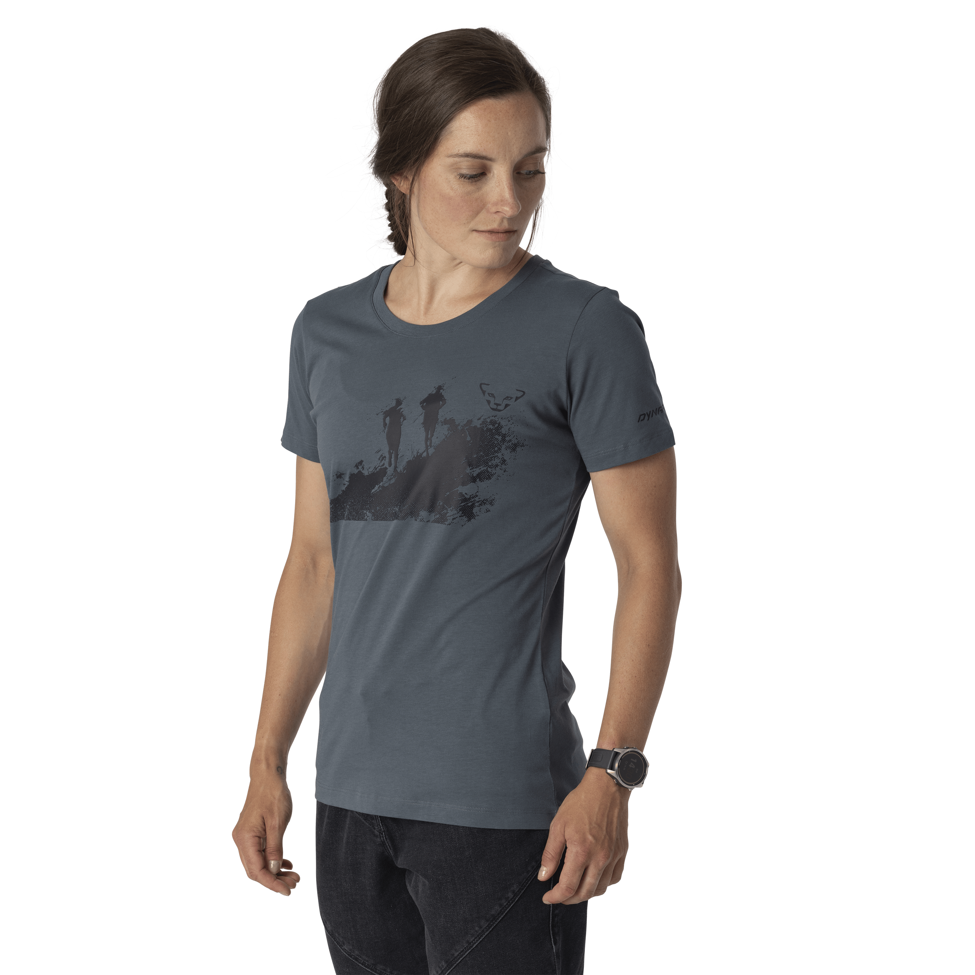 Graphic Cotton T-Shirt Damen  hover image