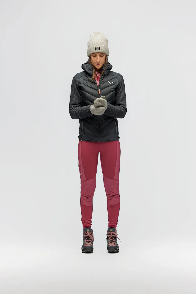 Fanes Sarner Down Hybrid Jacket Women on_body image