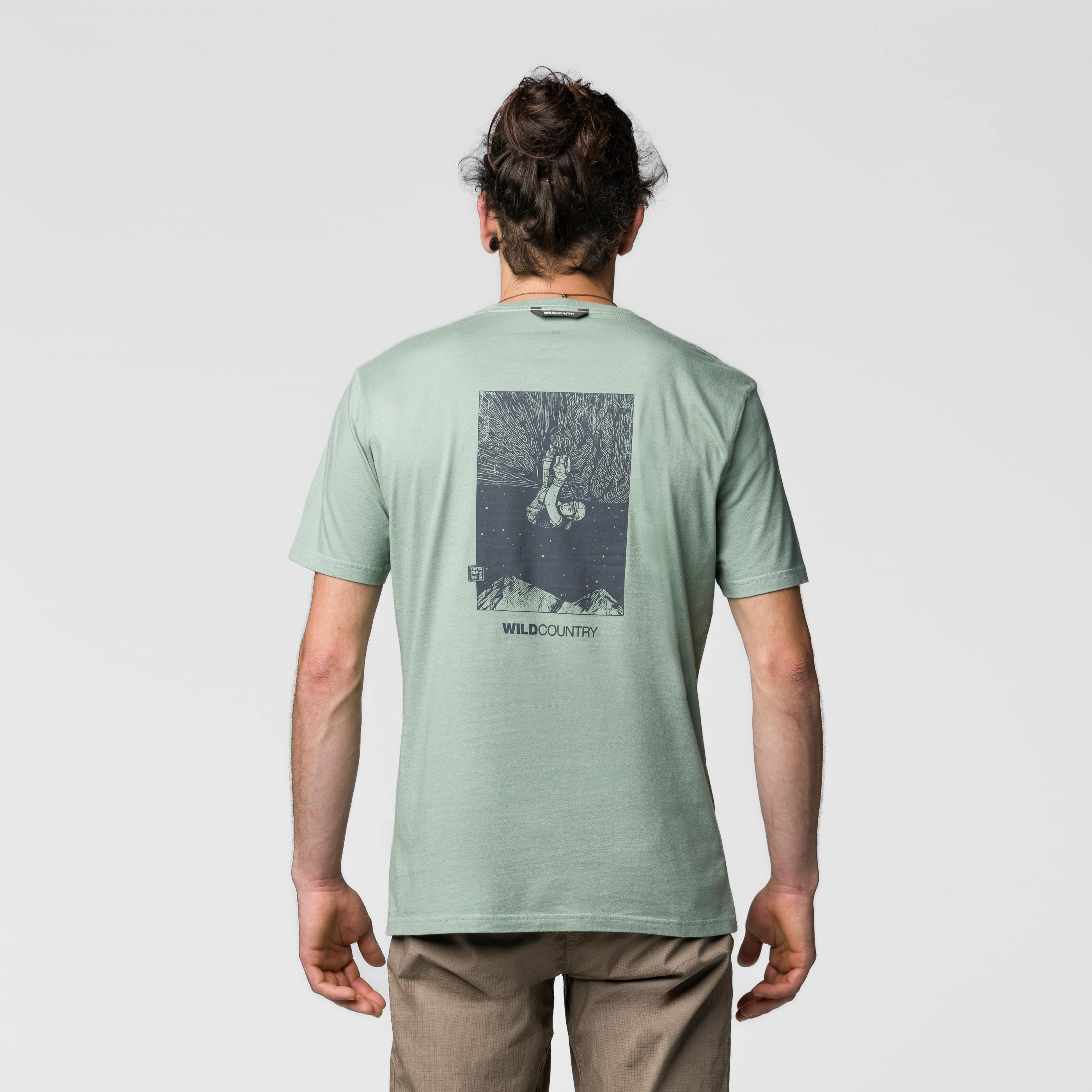 Flow T-shirt Uomo  on_body image