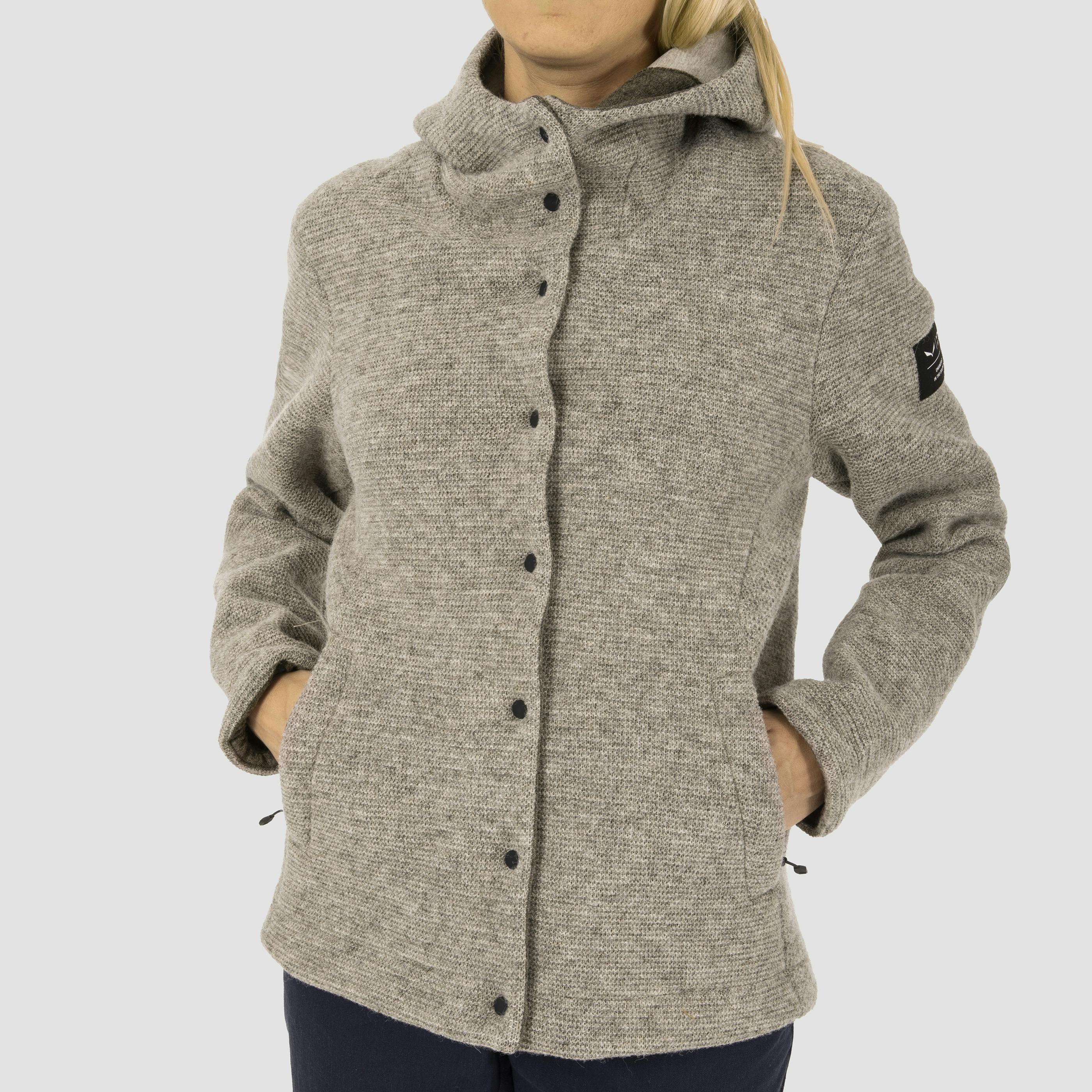  Sarner Undyed Wool Kapuzenjacke Damen tech_detail image