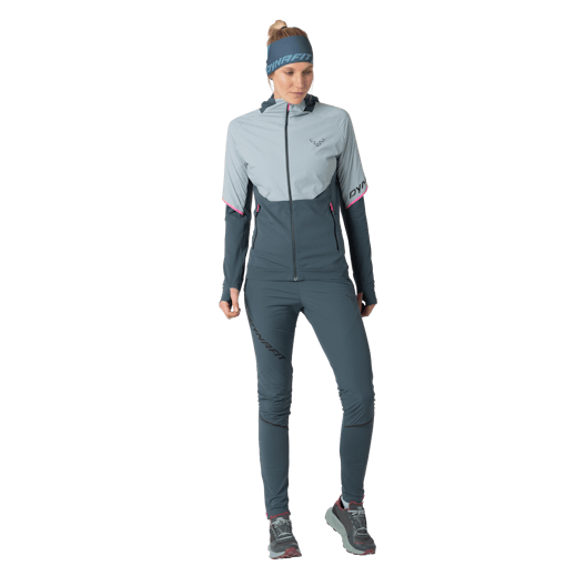 Alpine Hybrid Jacke Damen on_body image