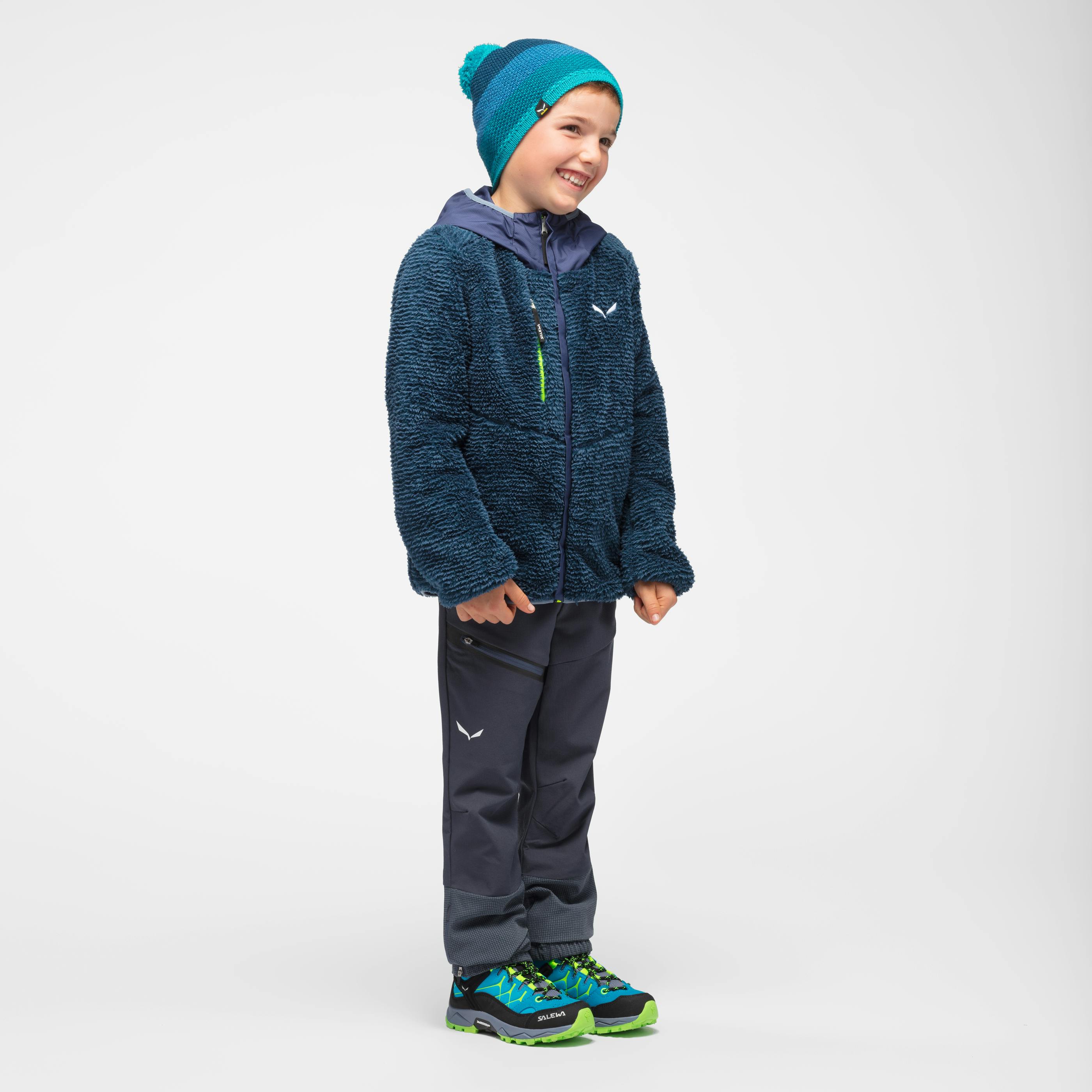 Puez Wool Durastretch Kinderhose on_body image