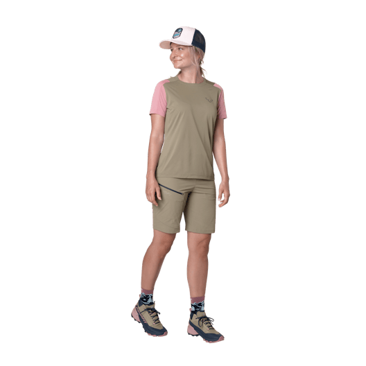 Shorts Transalper Dynastretch da donna on_body image