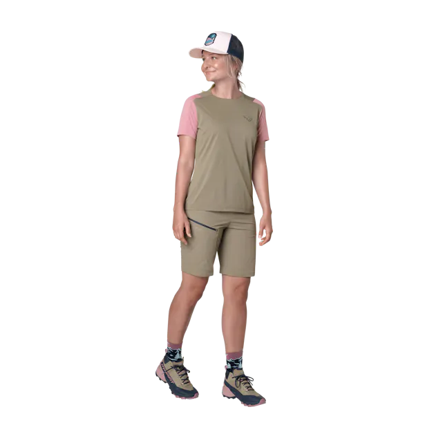 Shorts Transalper Dynastretch da donna on_body image