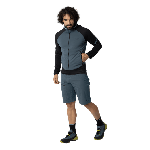 Transalper Light Polartec® Hooded Jacket Men on_body image