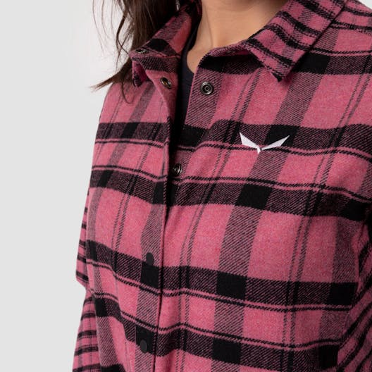 Puez Wool Hemd Damen tech_detail image