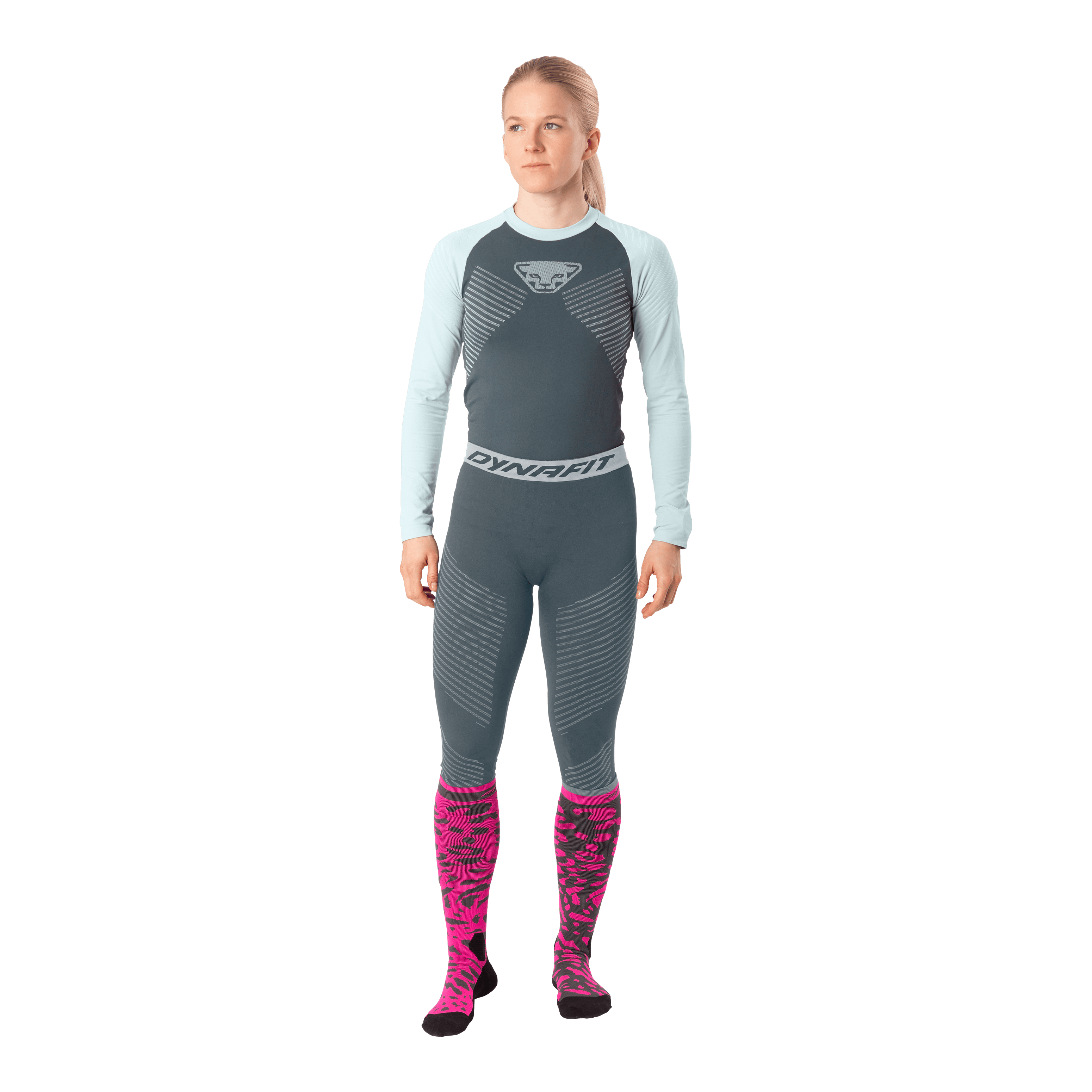 Speed Dryarn® maglia a maniche lunghe donna on_body image
