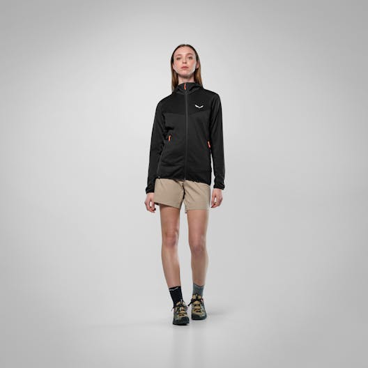 Puez Altavia Polarlite Hooded Jacket Women on_body image