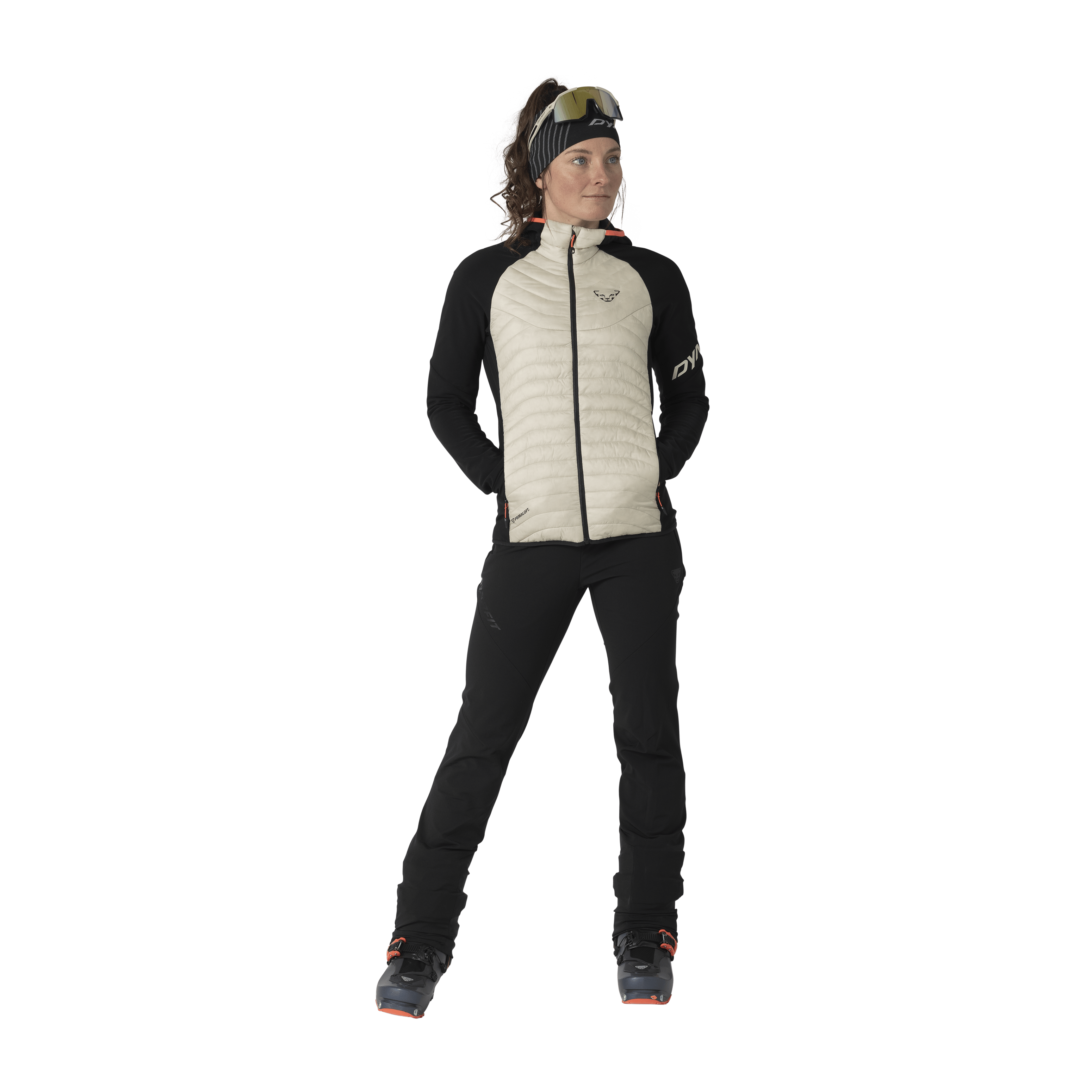 Speed Insulation Hybrid Jacke Damen on_body image