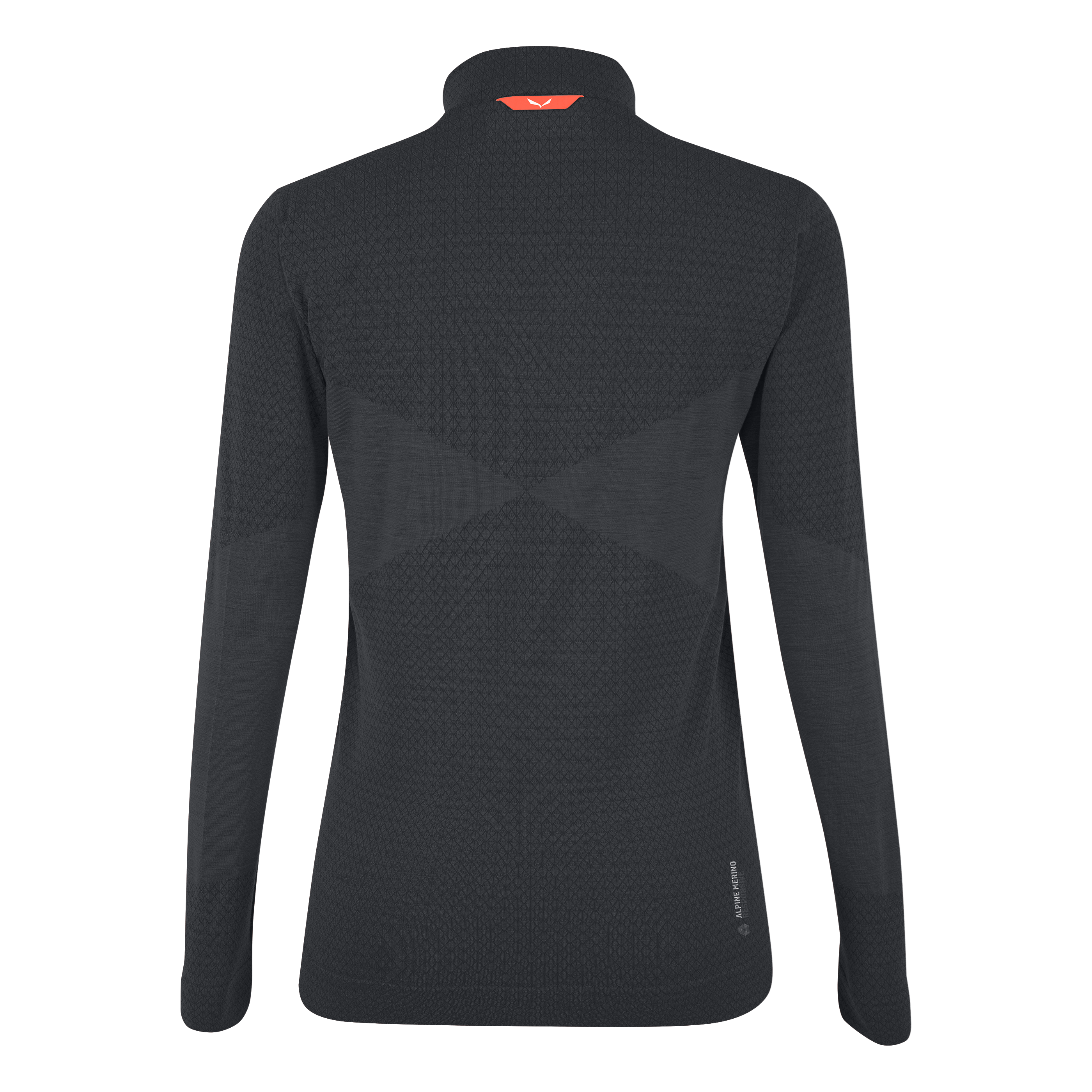 Zebru Responsive Mezza Zip Maglietta Donna perspective_view image