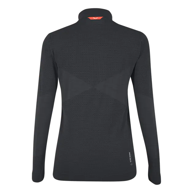 Zebru Responsive Mezza Zip Maglietta Donna perspective_view image