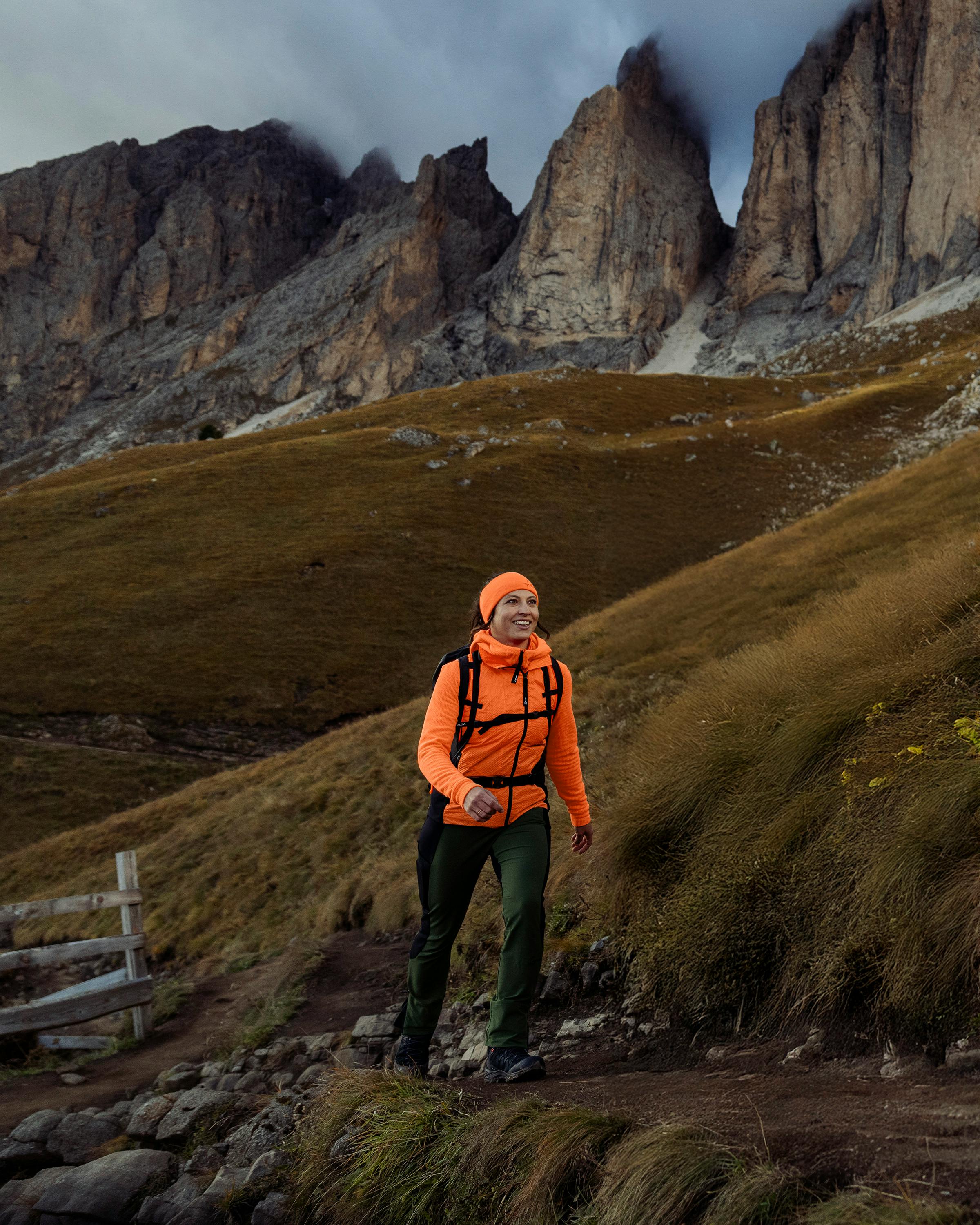 Alessia Gilet In Polartec® Alpha® Antivento  action_shot image