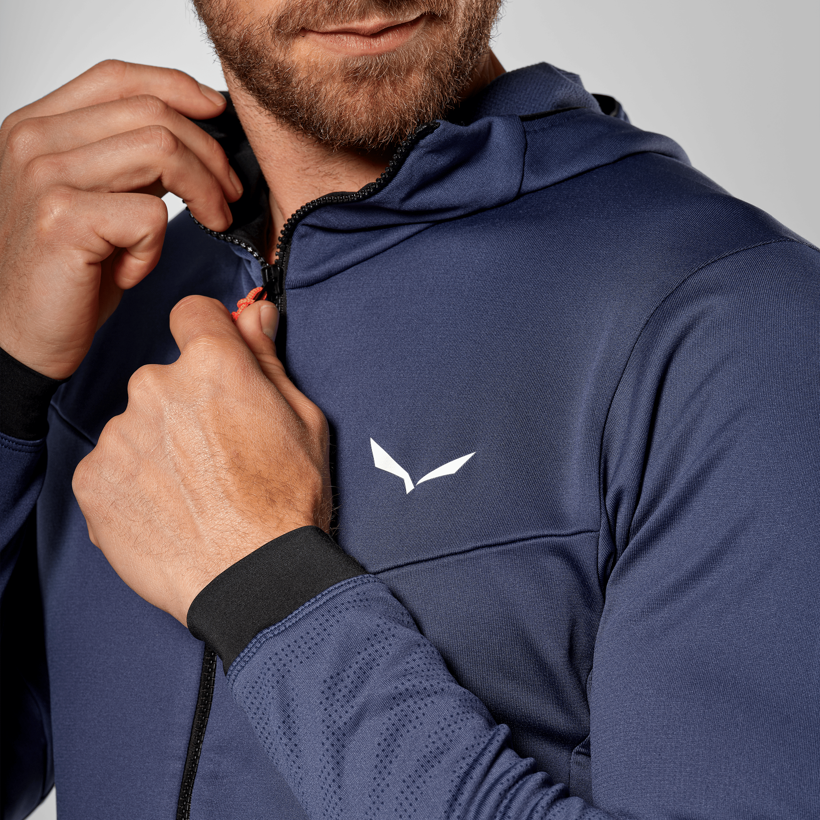 Sella Crevasse Hooded Jacket Men tech_detail image