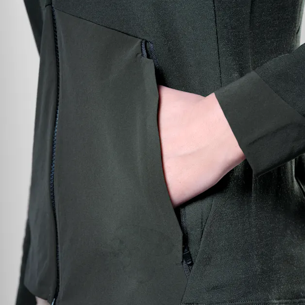 Puez Merino Durastretch Kapuzenjacke Damen tech_detail image