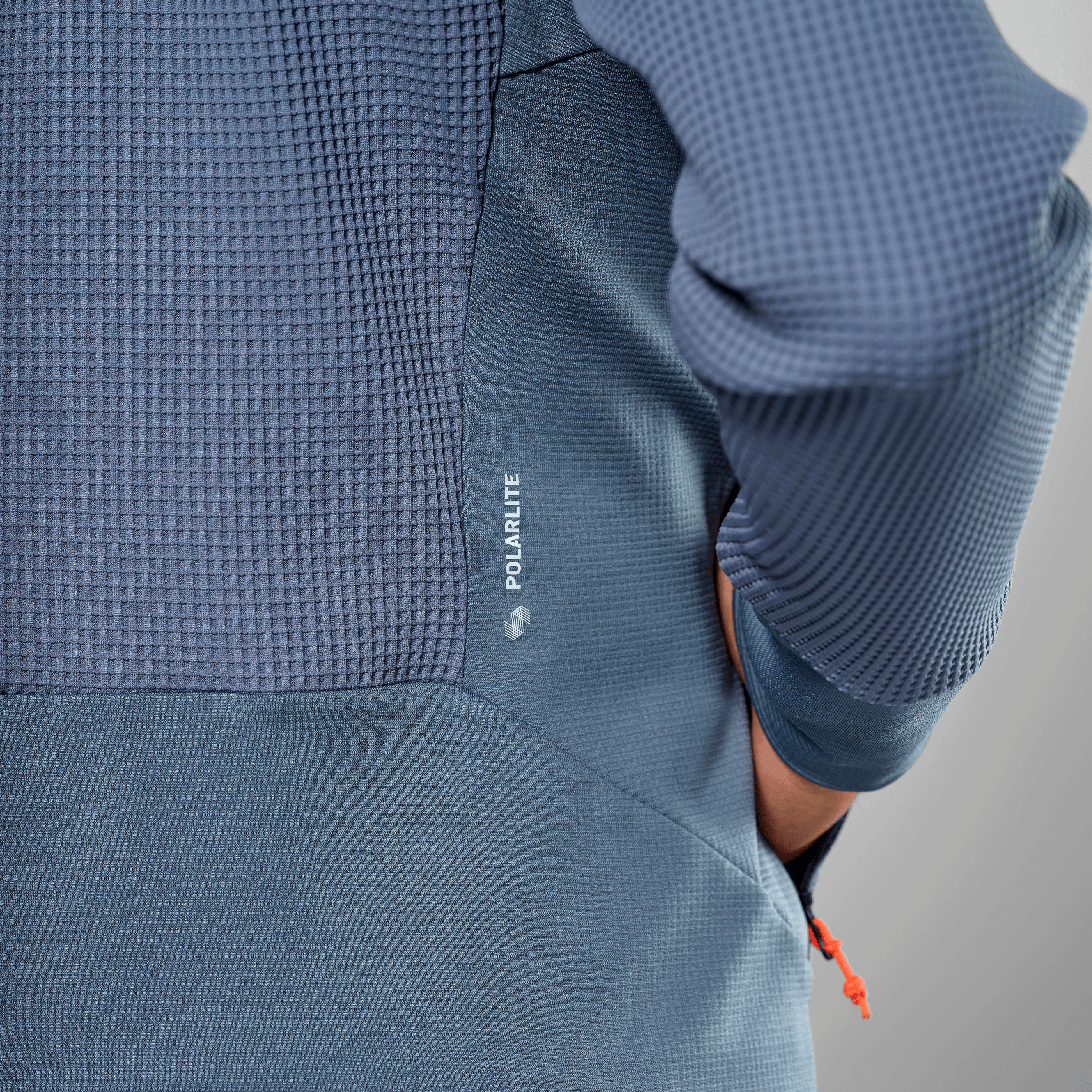 Puez Waffle Hybrid Polarlite Jacke Herren tech_detail image
