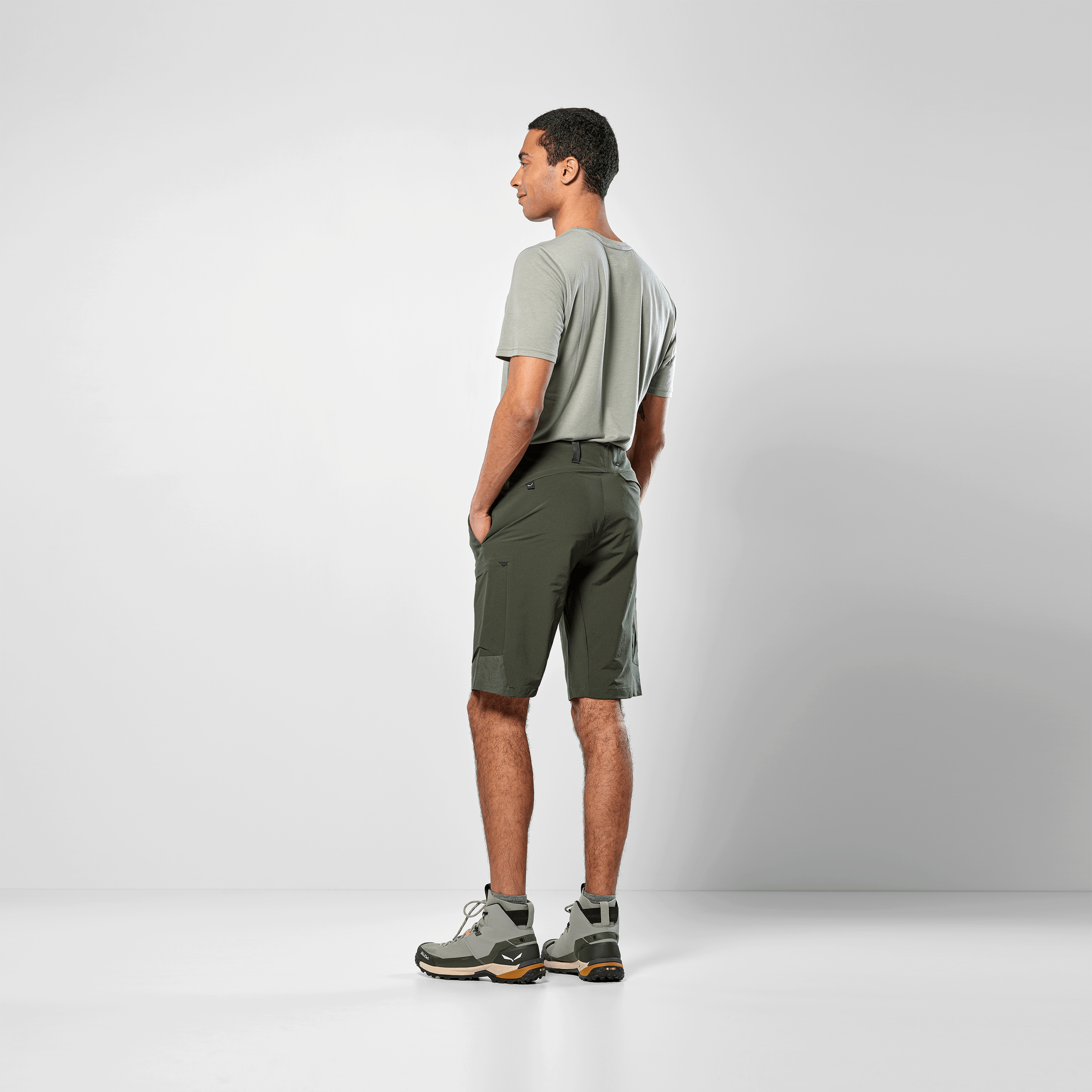 Puez Hemp Durastretch Shorts Herren on_body image