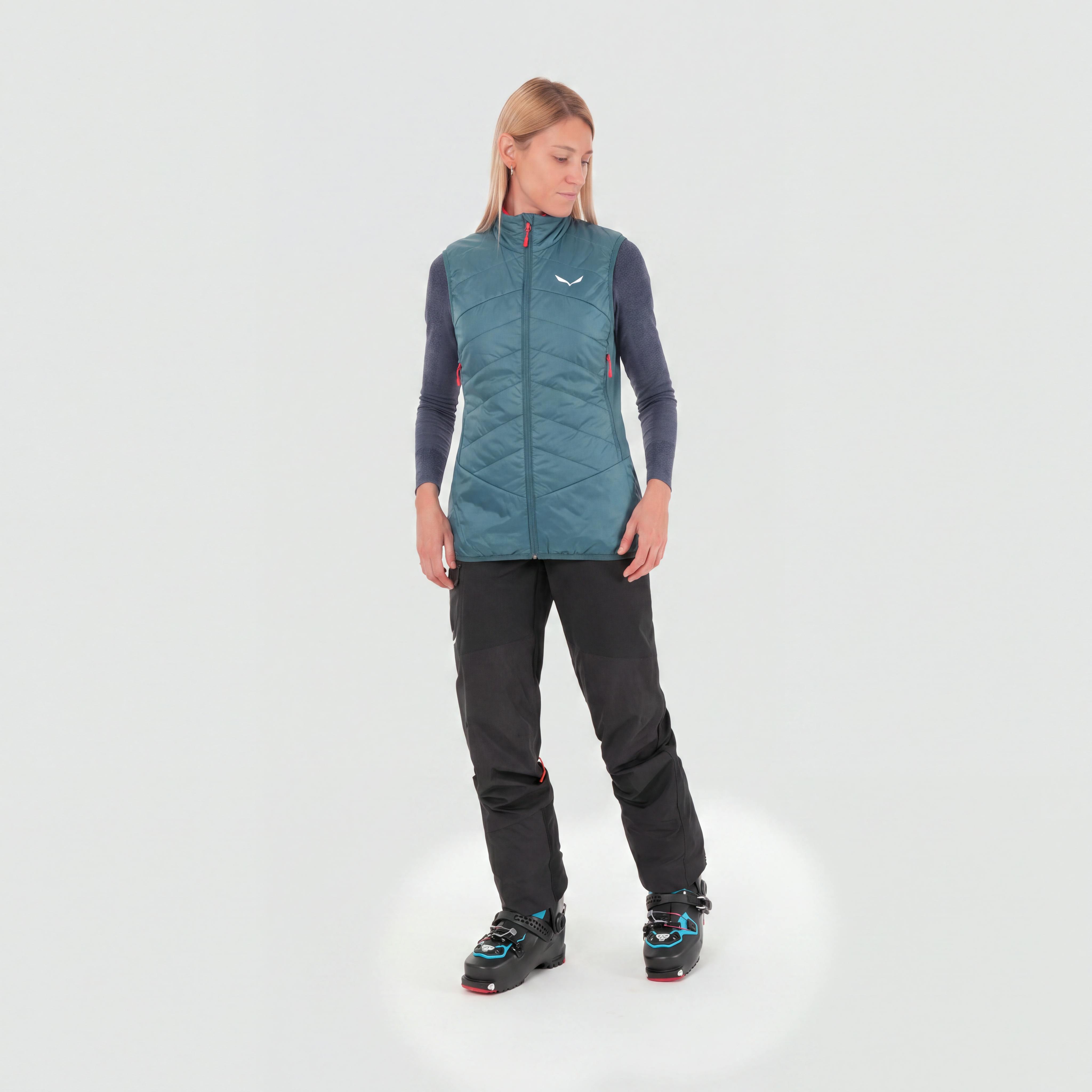 Ortles Hybrid TirolWool® Responsive Weste Damen on_body image