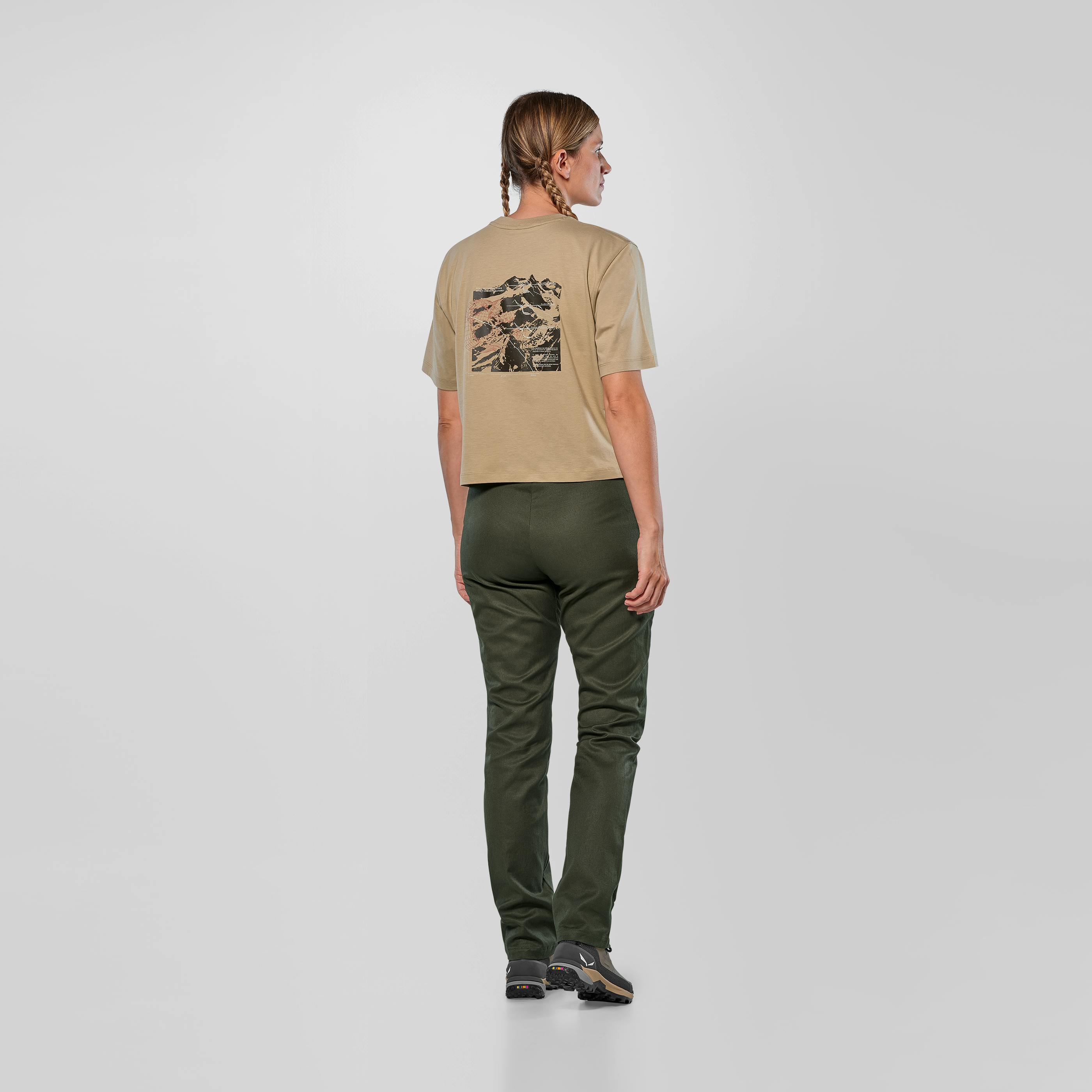Eagle Glacier Loose T-Shirt Damen on_body image