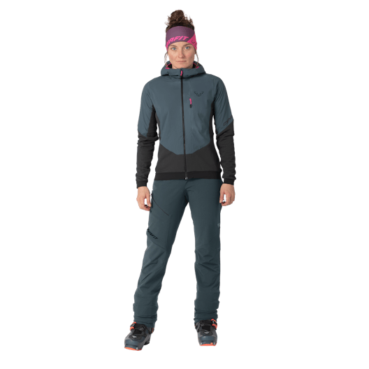 Blacklight Hybrid Thermal Jacket Women on_body image