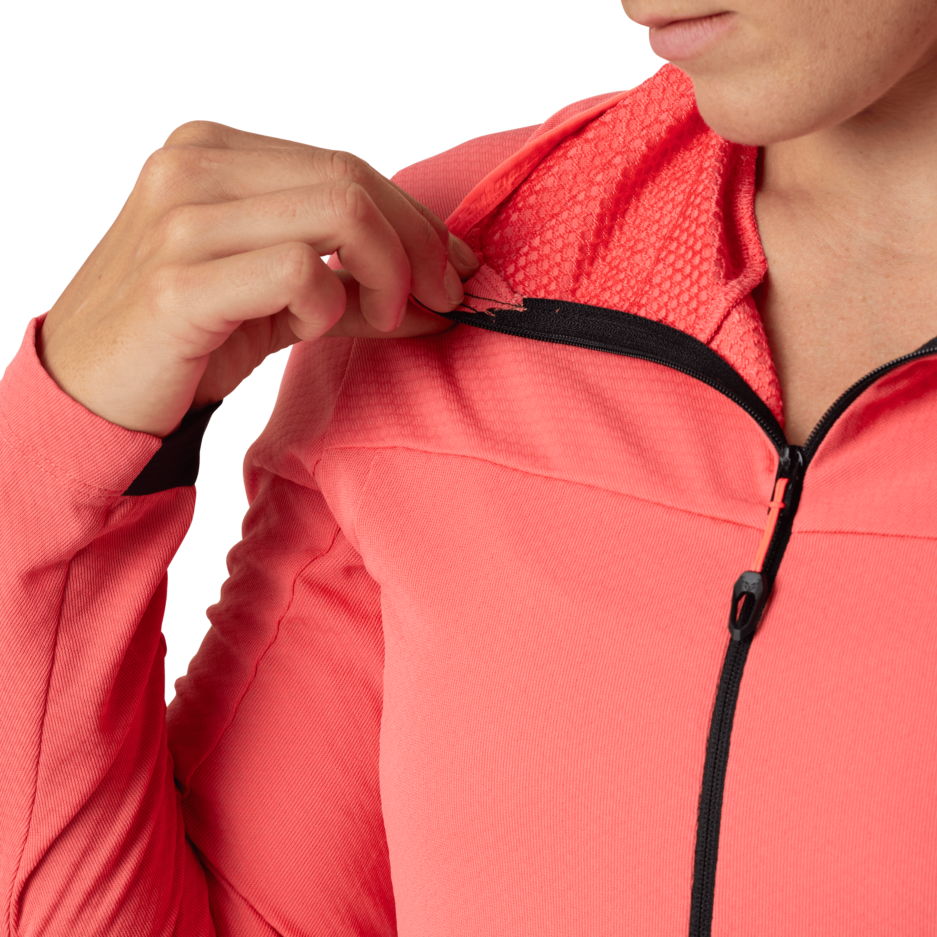 Couche thermique Traverse 1/2 zip femmes tech_detail image
