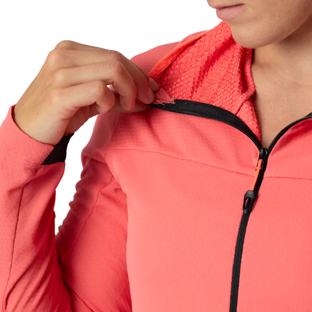 Traverse Thermal 1/2 zip donna tech_detail image