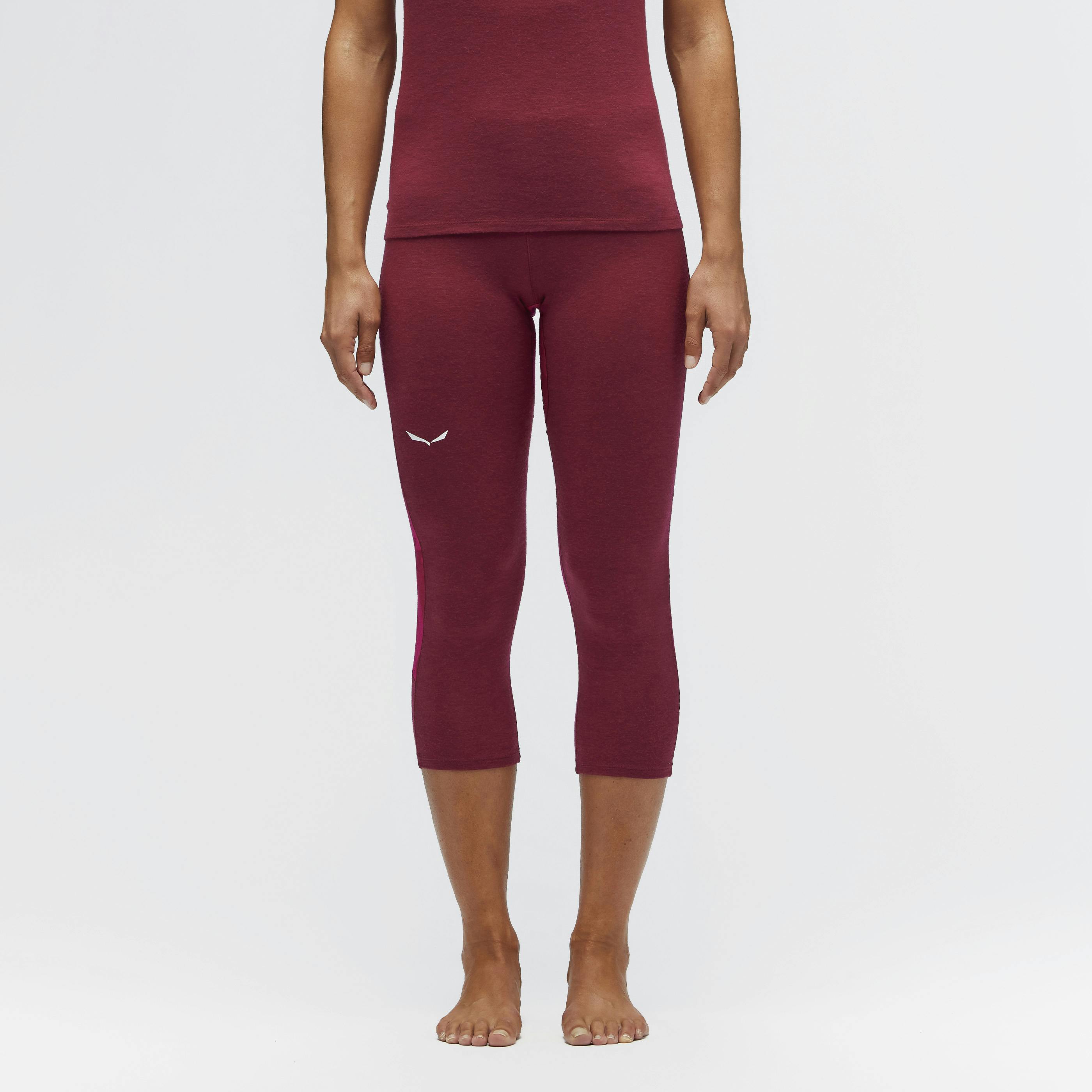 Cristallo Warm Alpine Merino Responsive 3/4 Tight Women  hover image