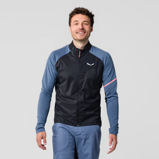 Vento Merino Hybrid Giacca Uomo on_body image