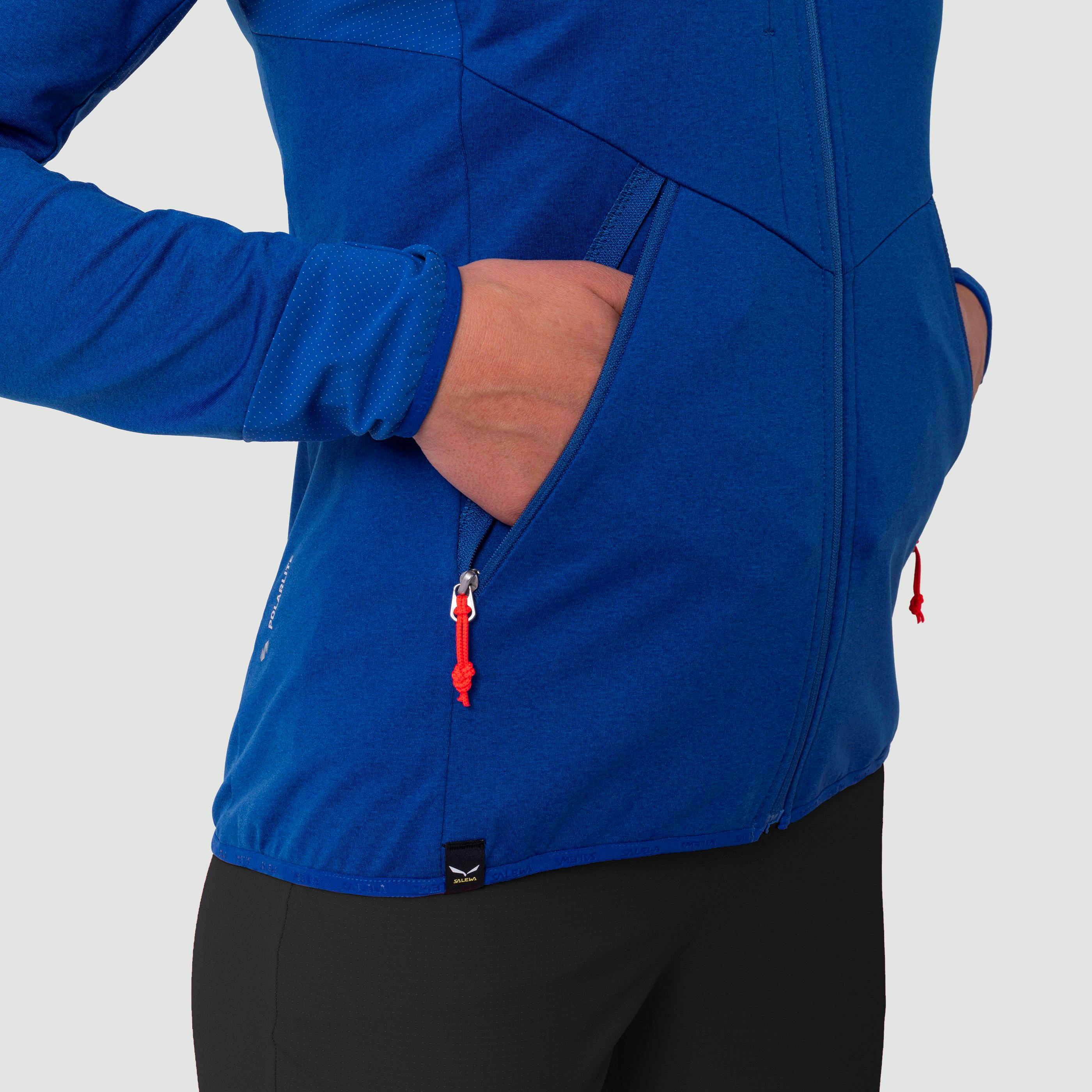 Agner Hybrid Polarlite Durastretch Felpa con Cappuccio Donna tech_detail image