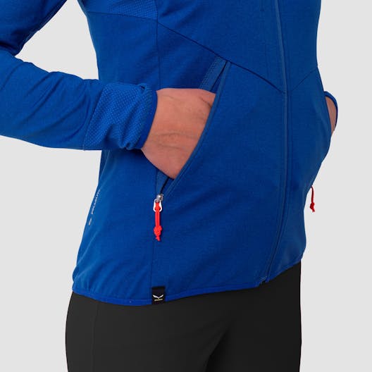 Agner Hybrid Polarlite Durastretch Felpa con Cappuccio Donna tech_detail image