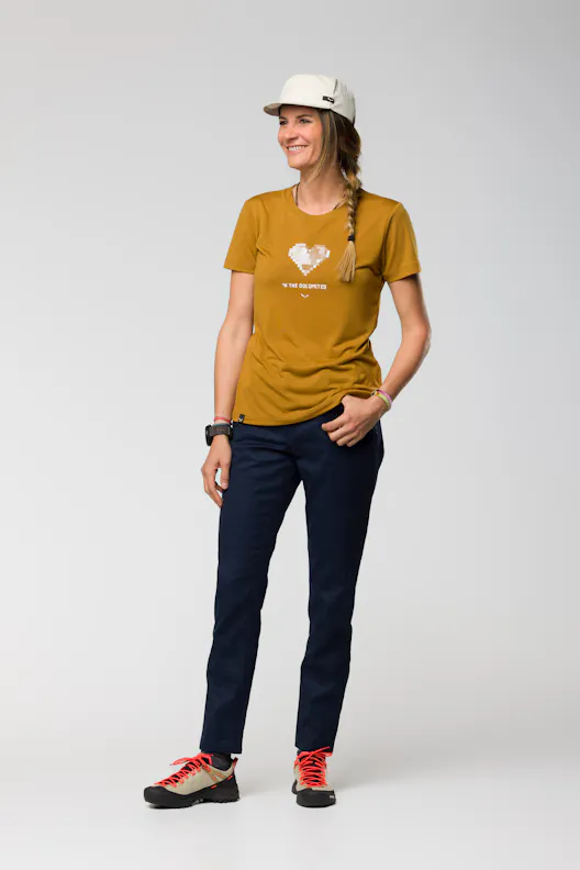 Pure Heart Dry T-Shirt Women on_body image