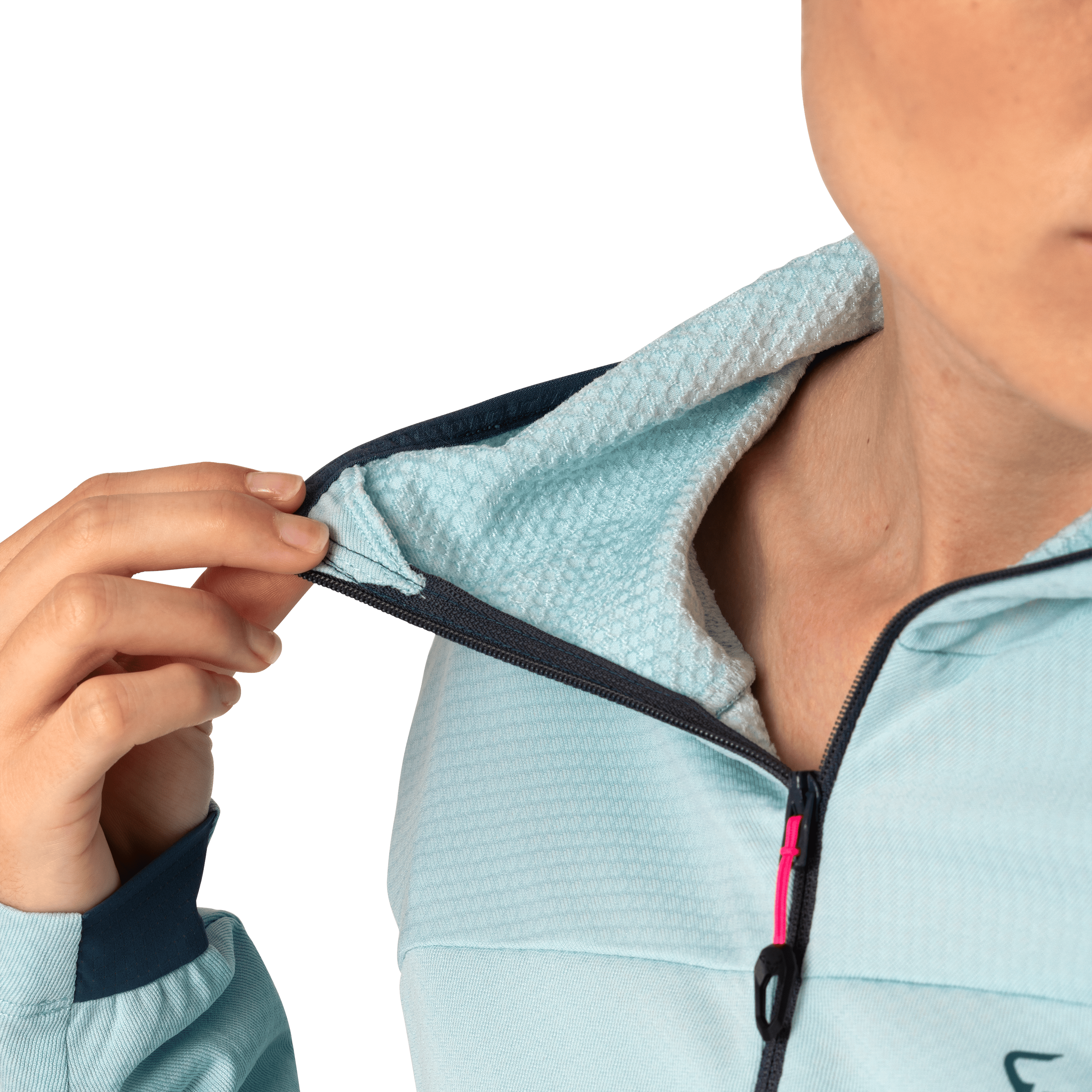 Couche thermique Traverse 1/2 zip femmes tech_detail image