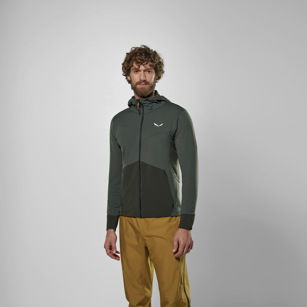 Puez Merino Durastretch Hooded Jacket Men