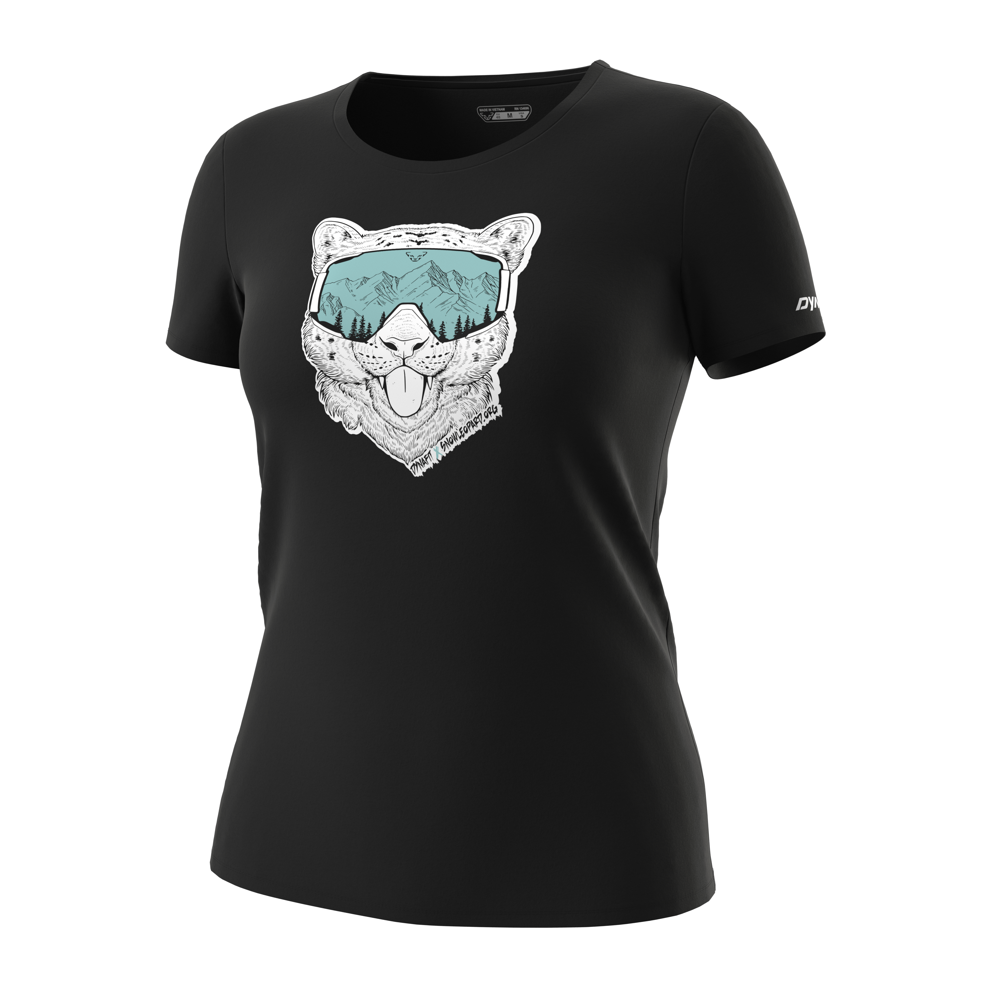 Snow Leopard T-Shirt Damen still image